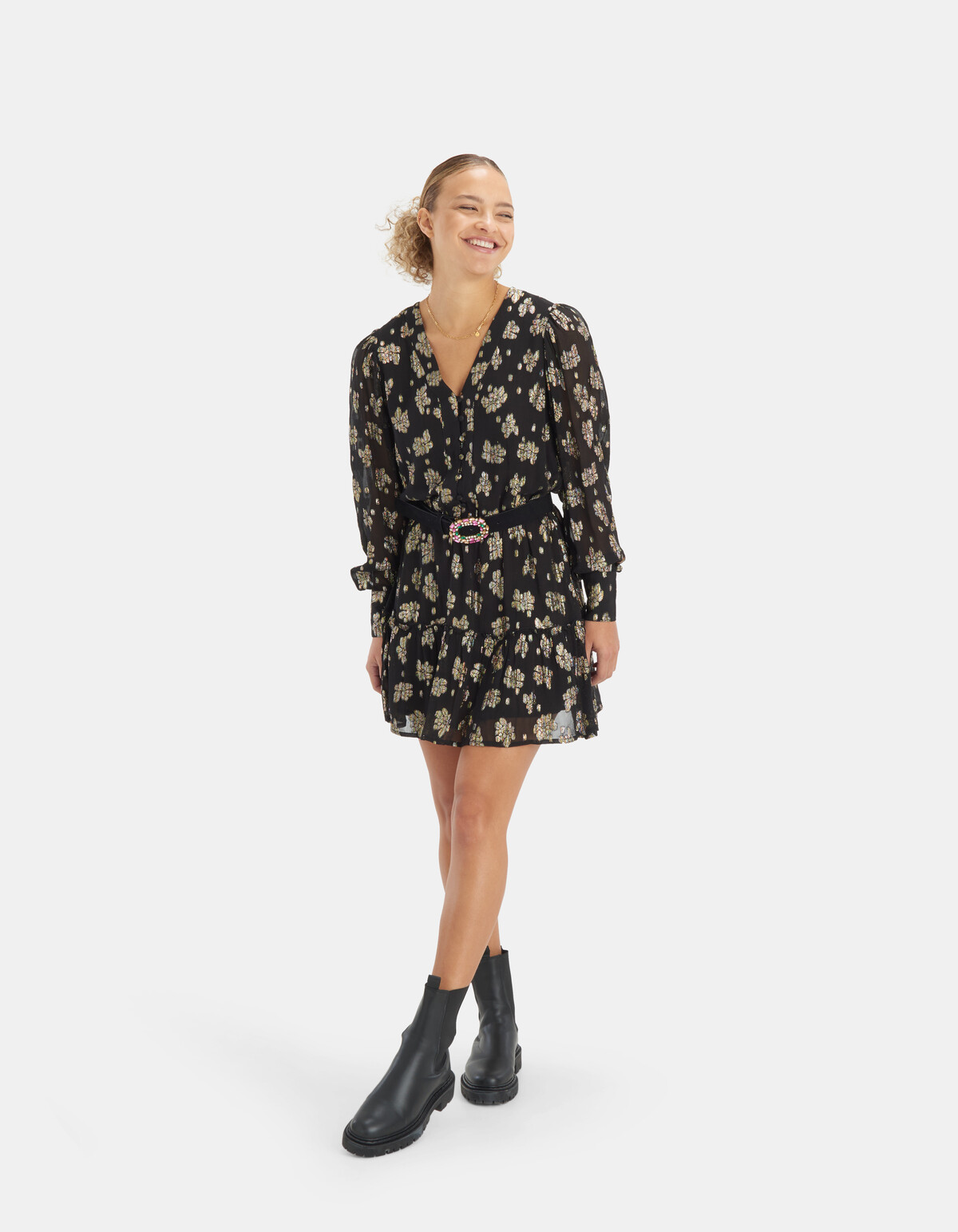 Lurex Jurk EKSEPT