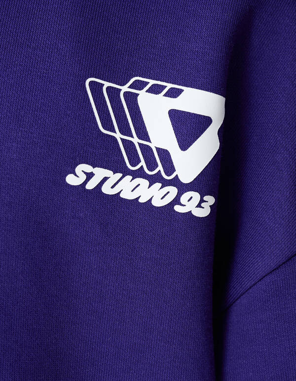 Chill Hoodie Donkerpaars SHOEBY BOYS