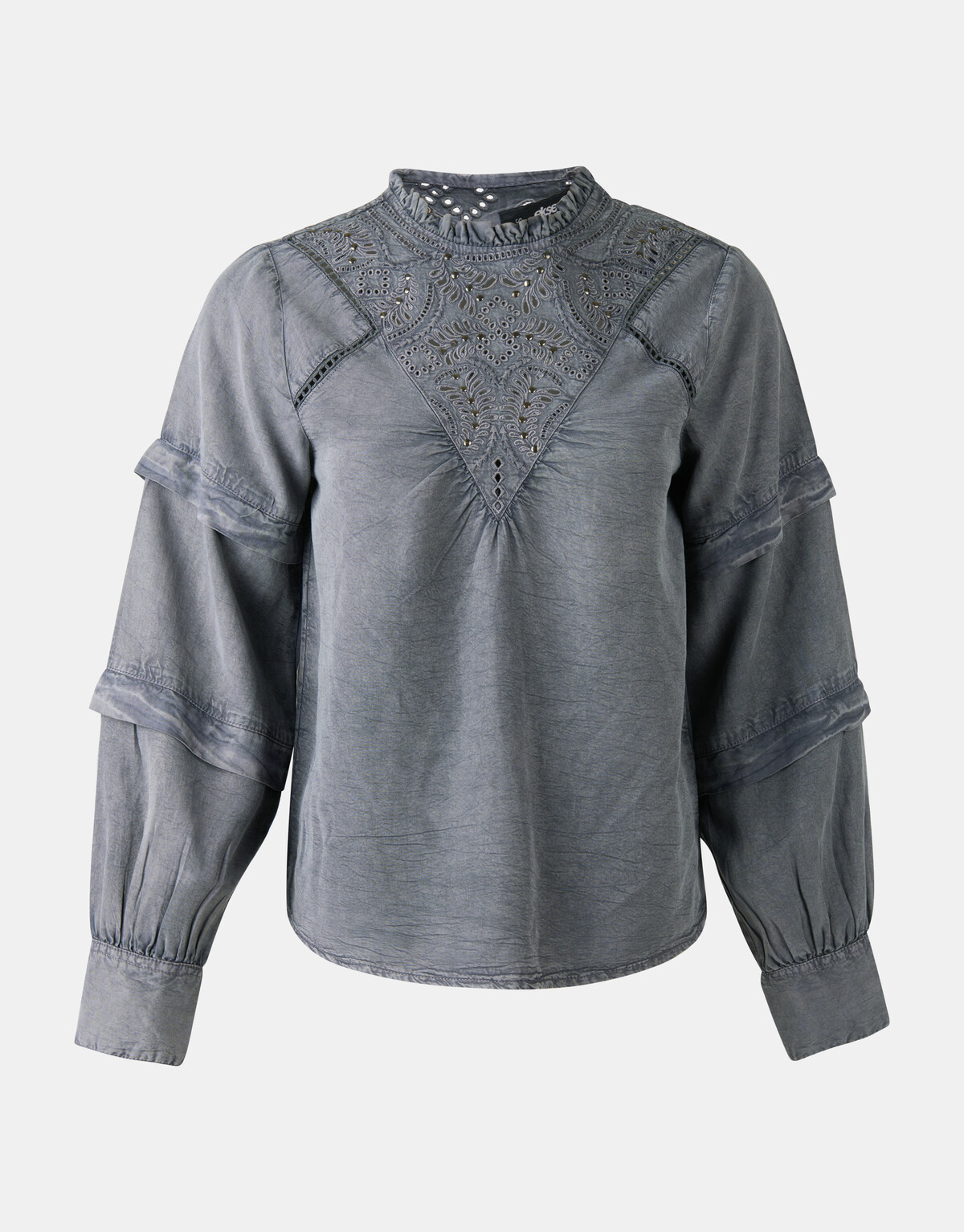Lyocell Embro Blouse EKSEPT