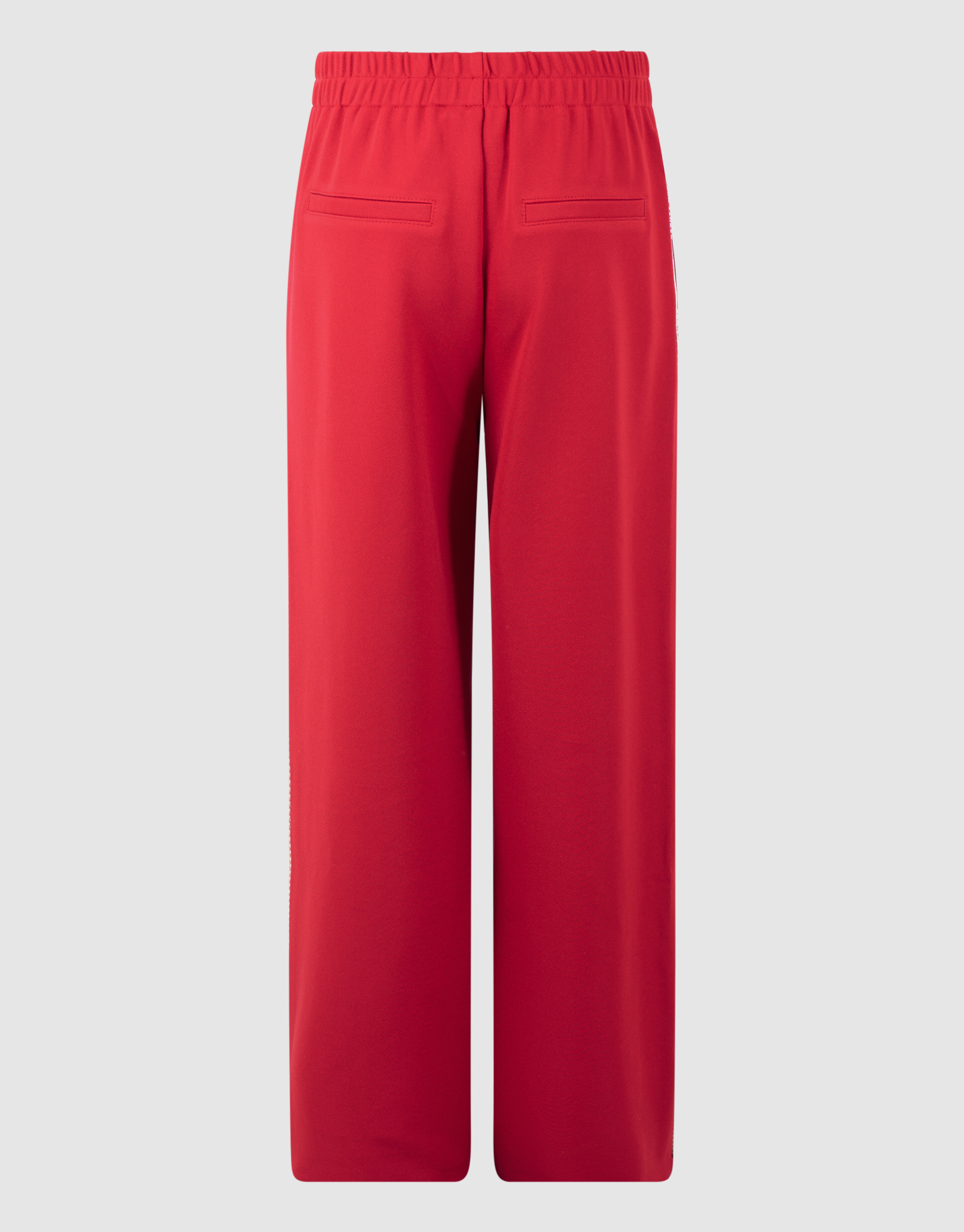 Tape Wide Leg Fit Broek Rood SHOEBY GIRLS