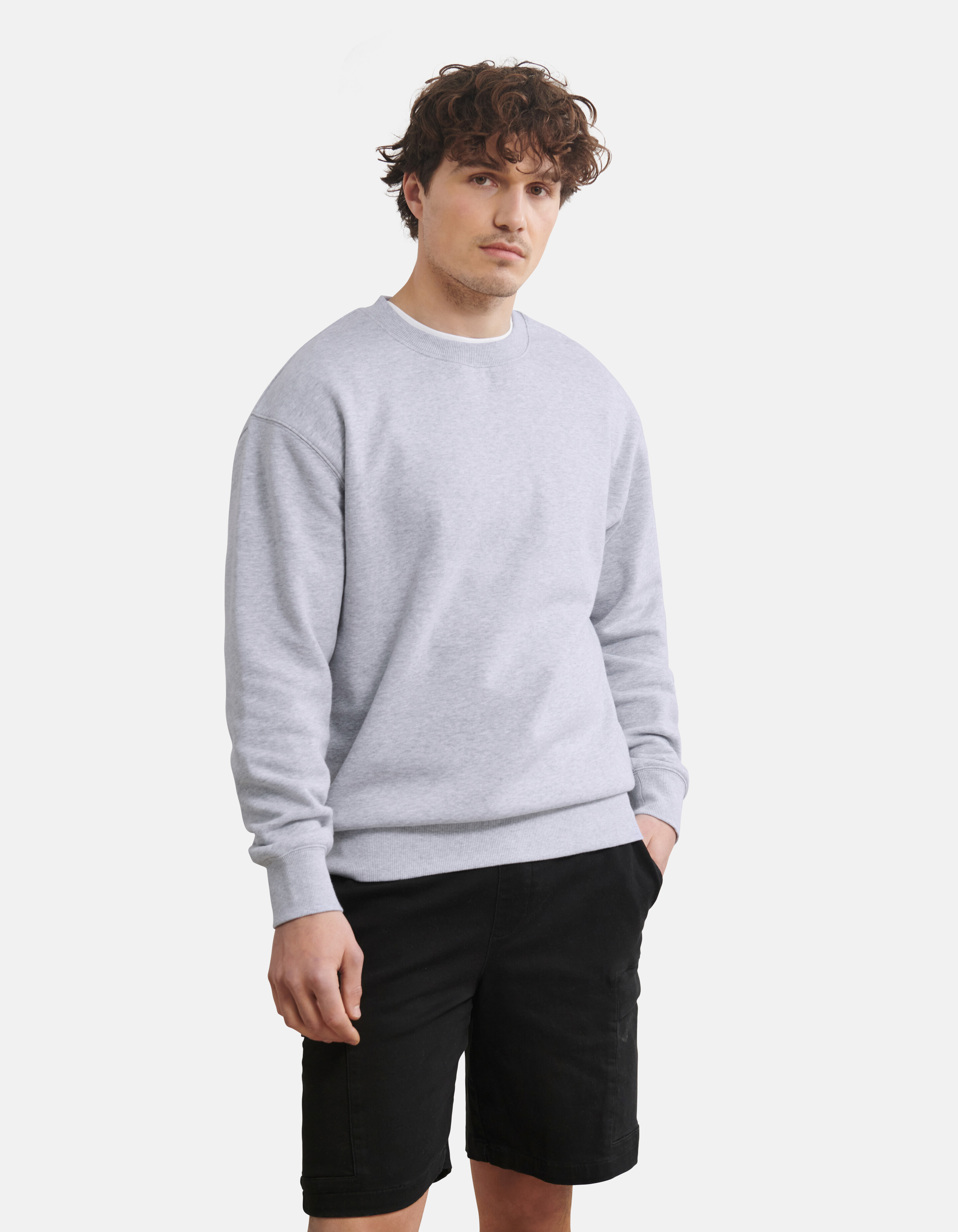 Sweater Lichtgrijs SHOEBY MEN