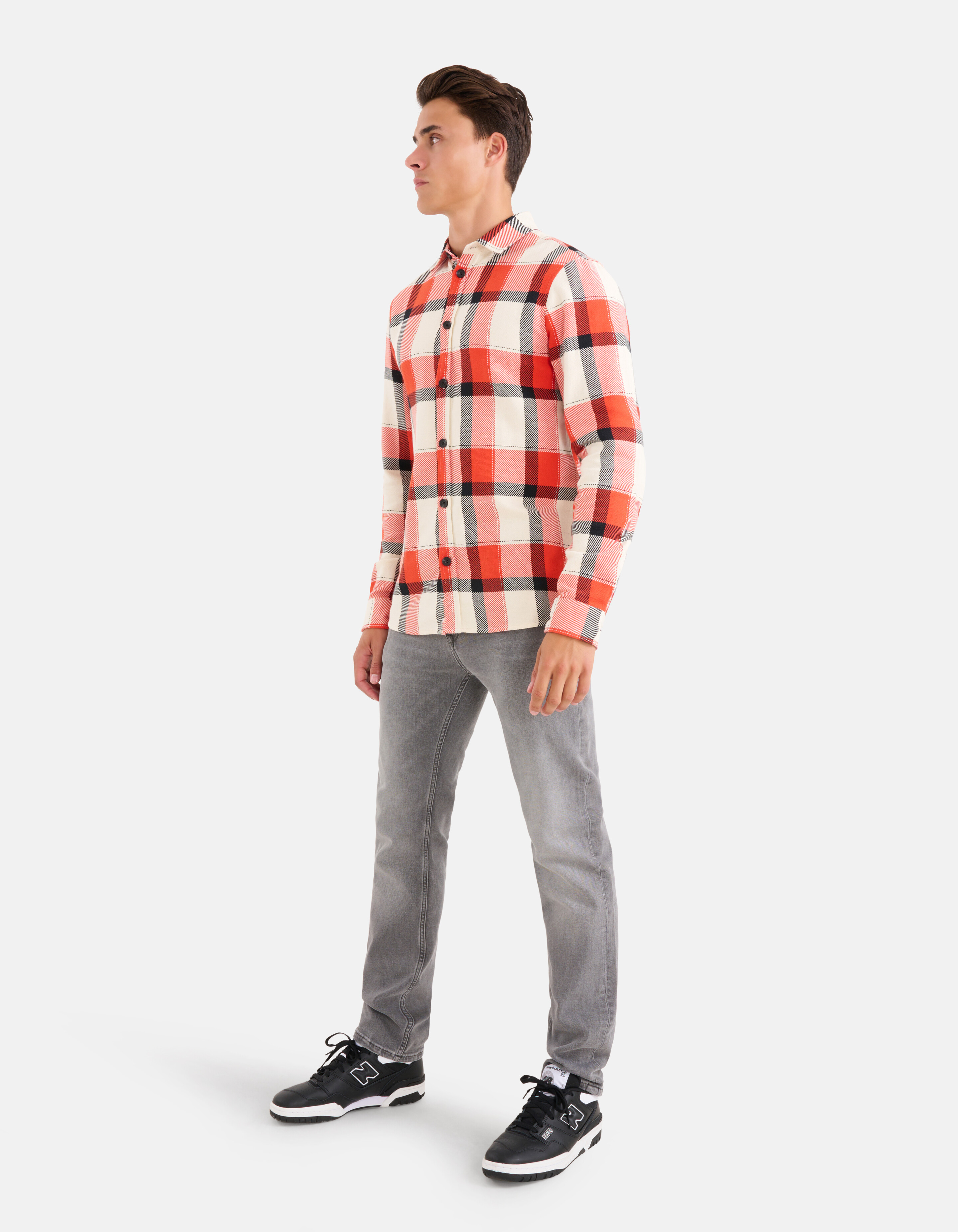 Straight Fit Jeans Grijs L32 SHOEBY MEN