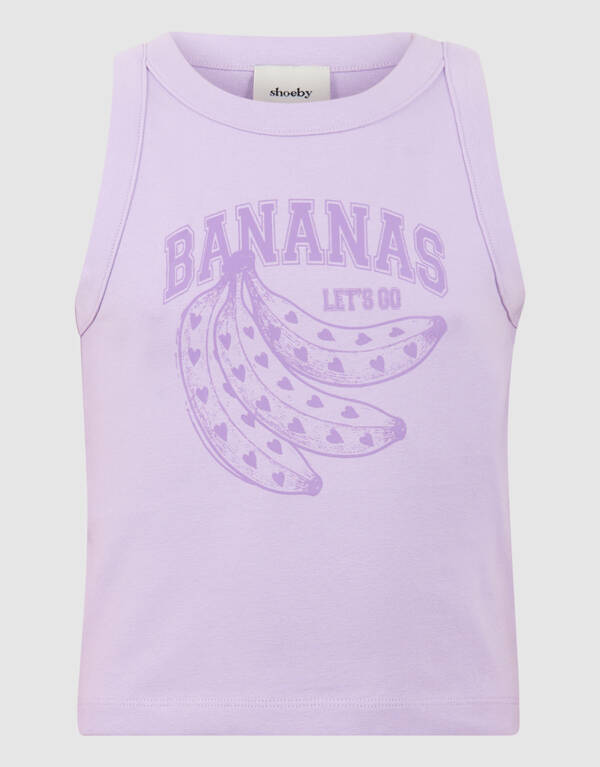 Bananas Top Lichtpaars SHOEBY GIRLS