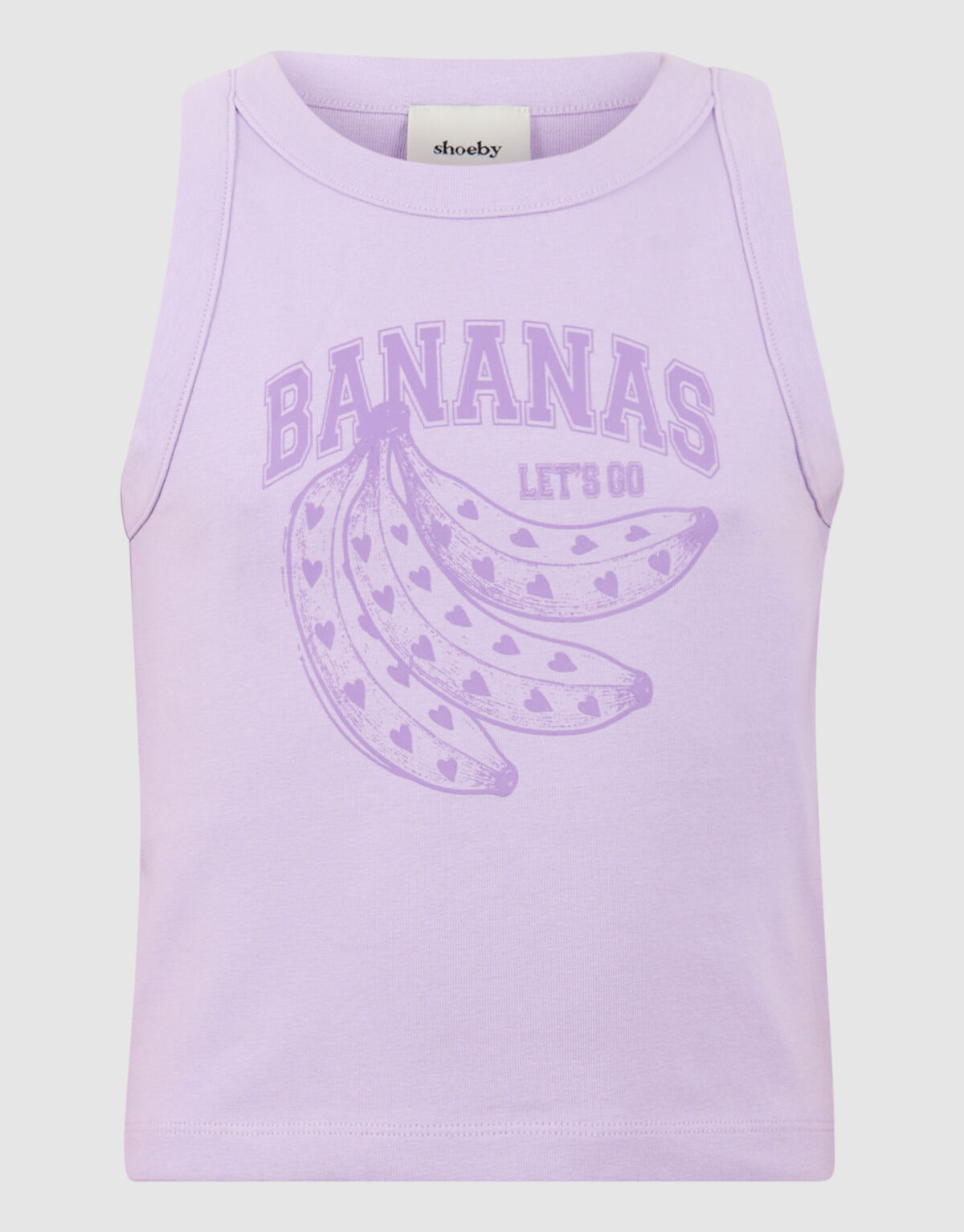 Bananas Top Lichtpaars SHOEBY GIRLS