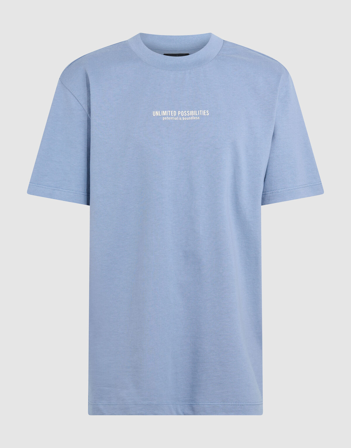 Tekst Artwork T-shirt Blauw SHOEBY BOYS