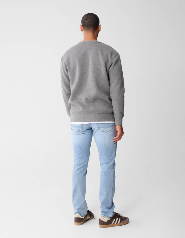 Straight Fit Light Jeans Bleached L32 SHOEBY MEN