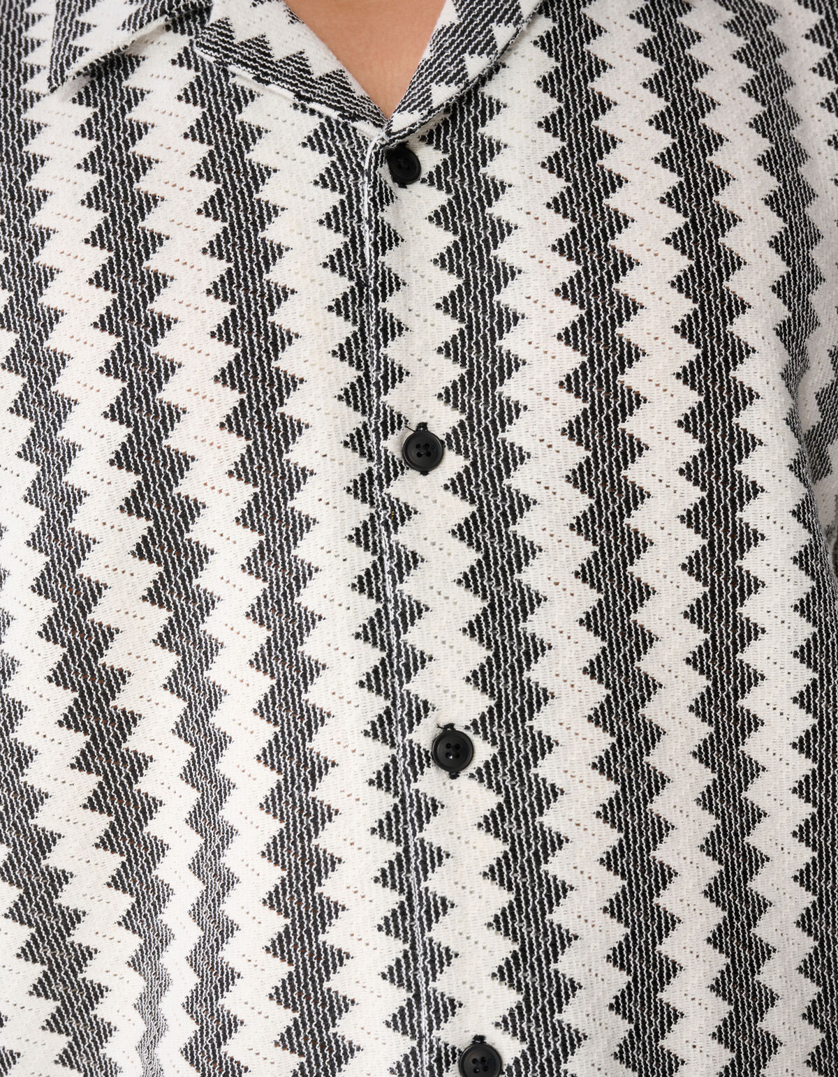 Geweven Overshirt Zwart SHOEBY MEN