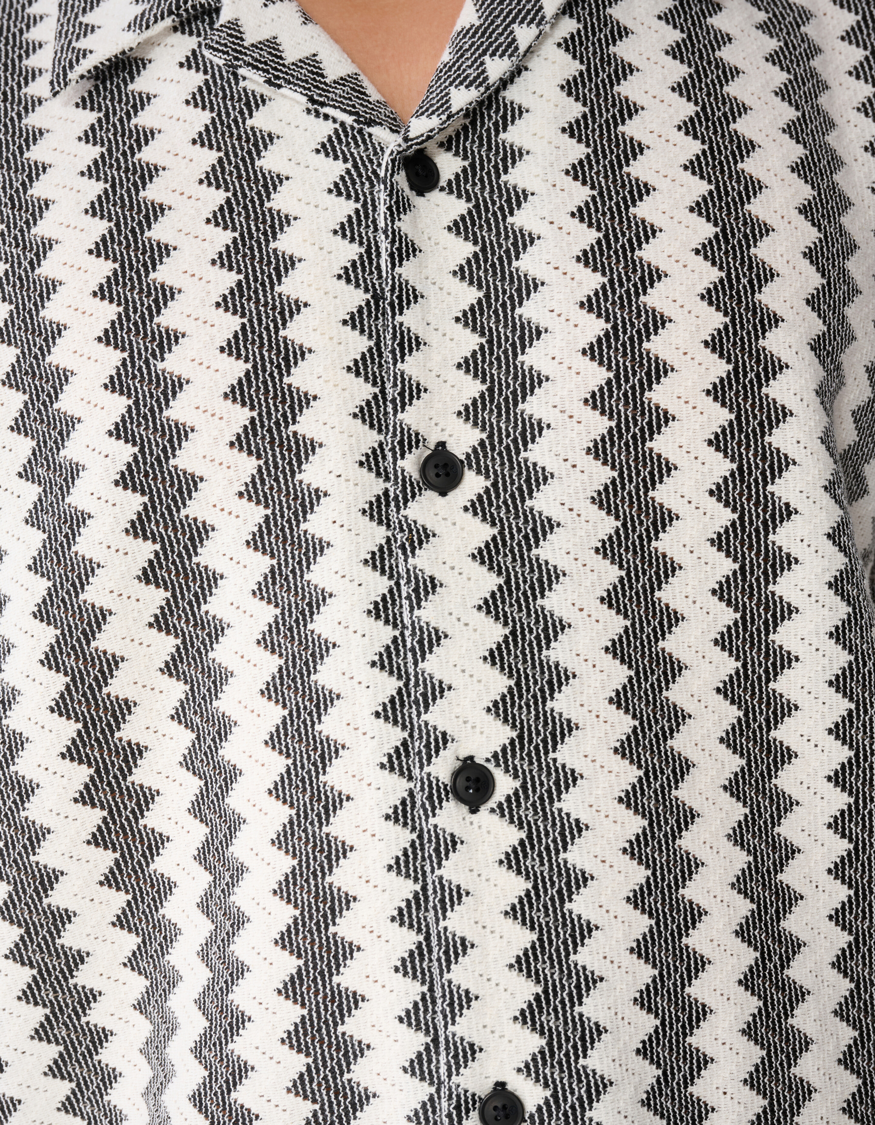 Geweven Overshirt Zwart SHOEBY MEN