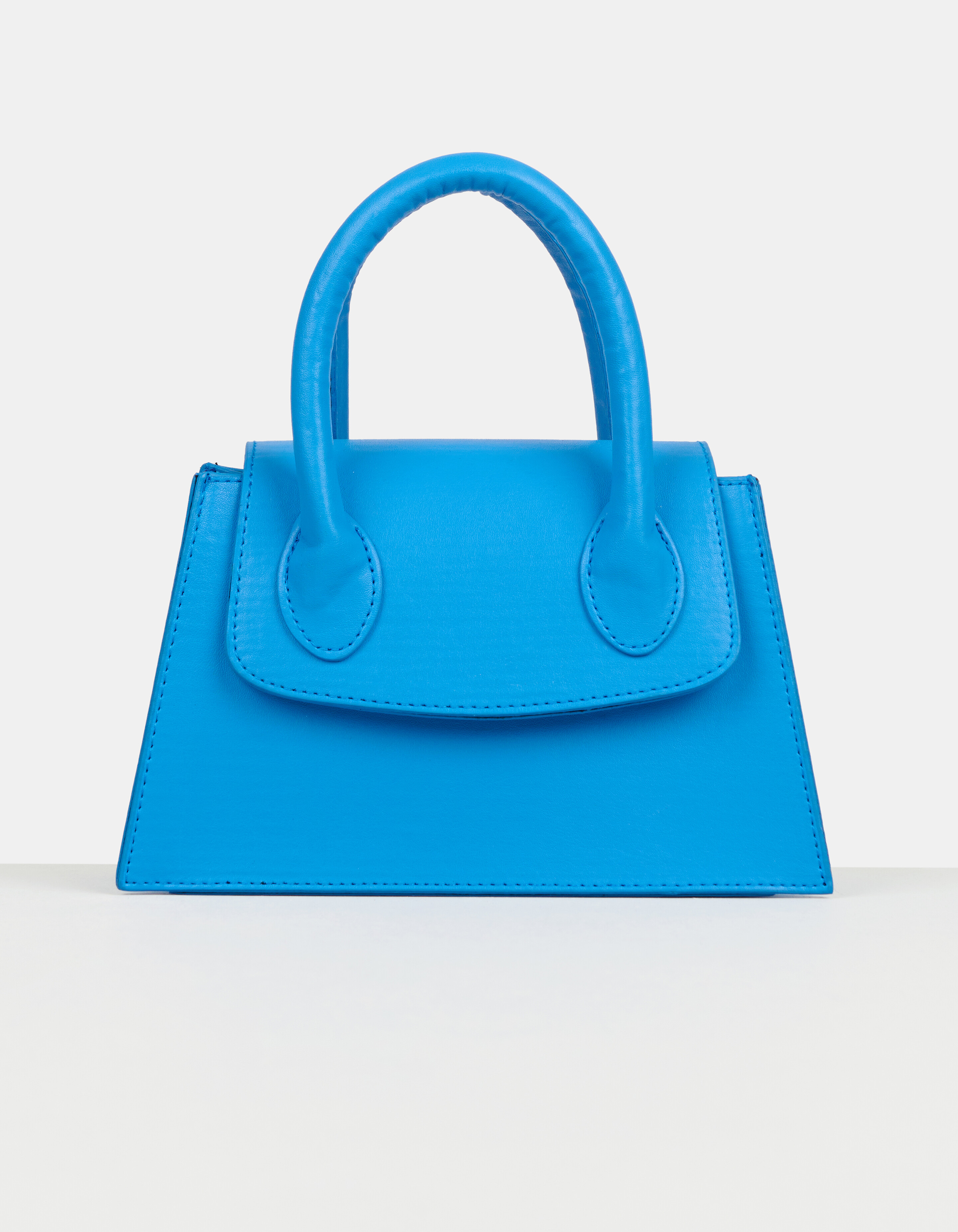 Small Handle Tas Blauw ACCESSOIRES SHOEBY