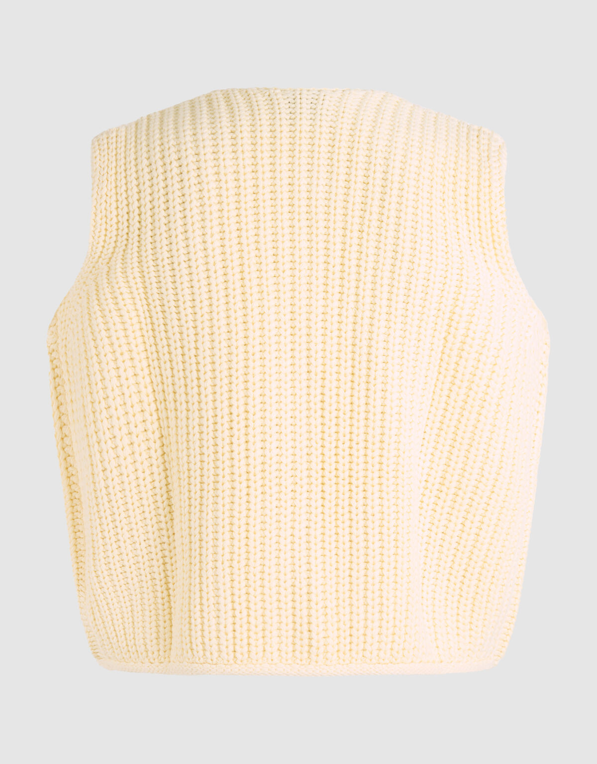 Big Button Gilet Gebroken Wit SHOEBY WOMEN