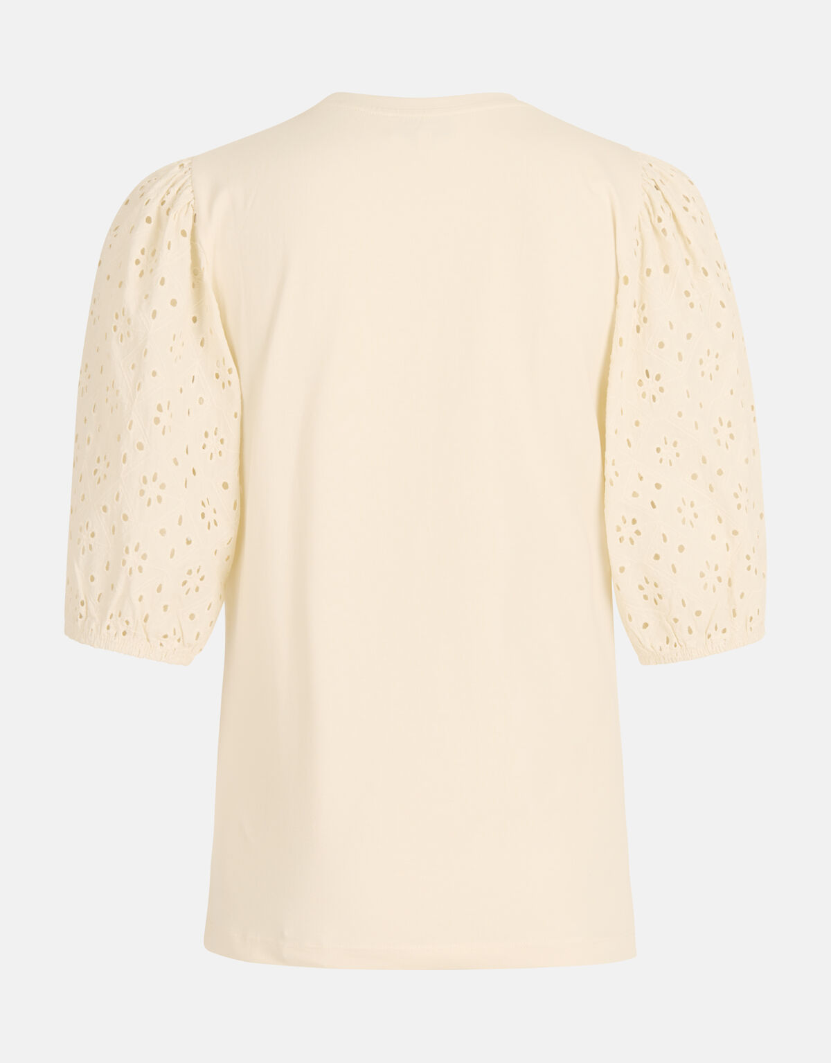 Embroidery Top Gebroken Wit SHOEBY WOMEN