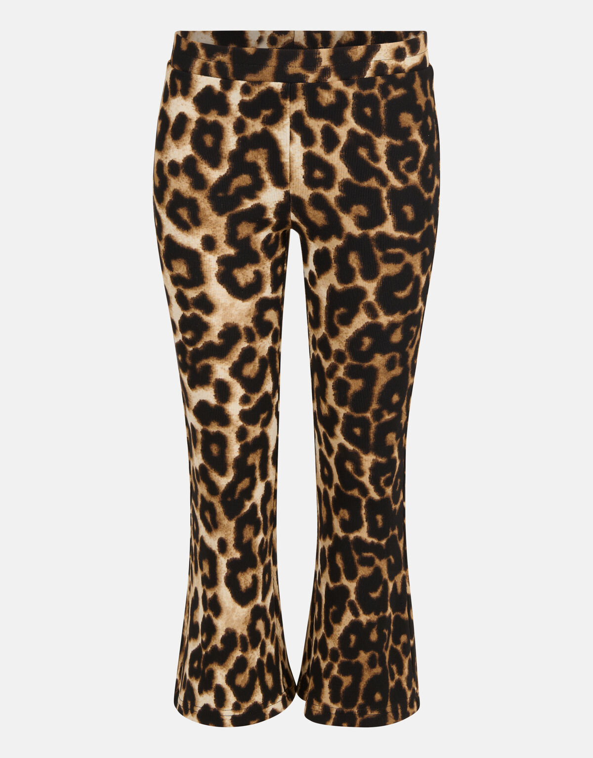 Leopard Rib Legging Bruin SHOEBY GIRLS