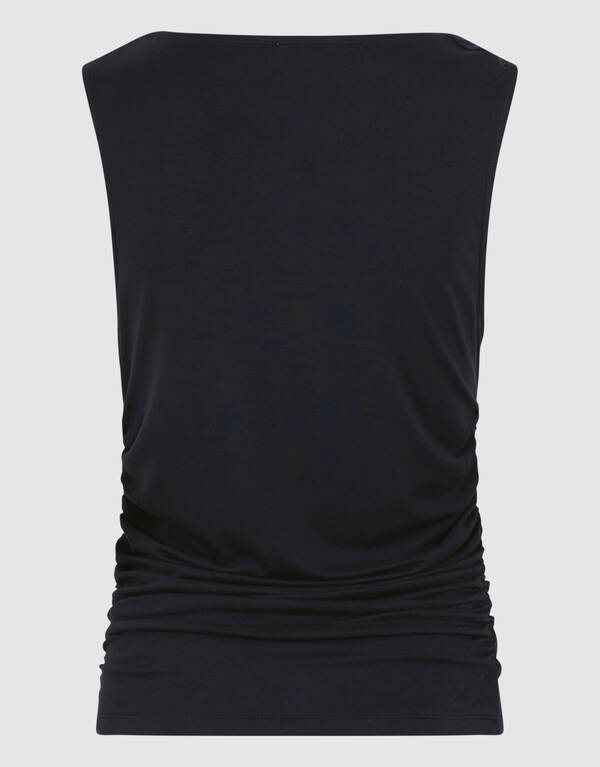 Sleeveless Hardware Top Zwart SHOEBY WOMEN