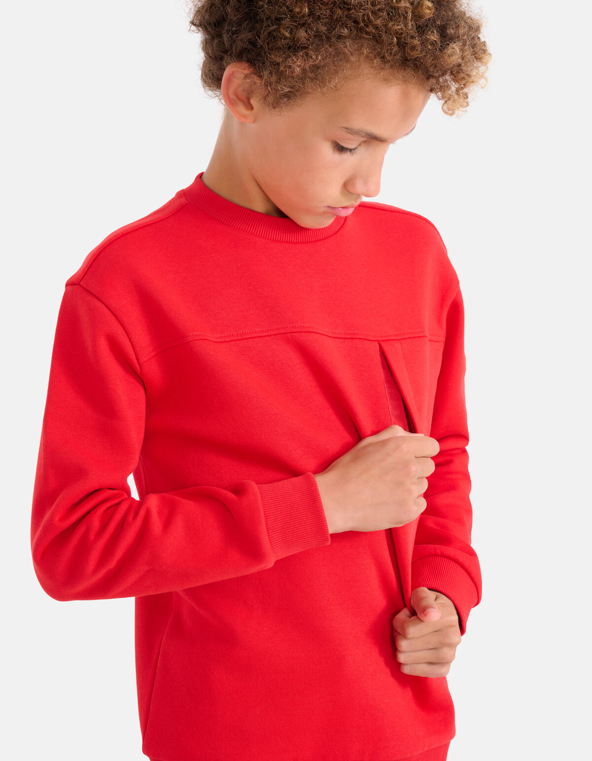 Pocket Sweater Rood SHOEBY BOYS
