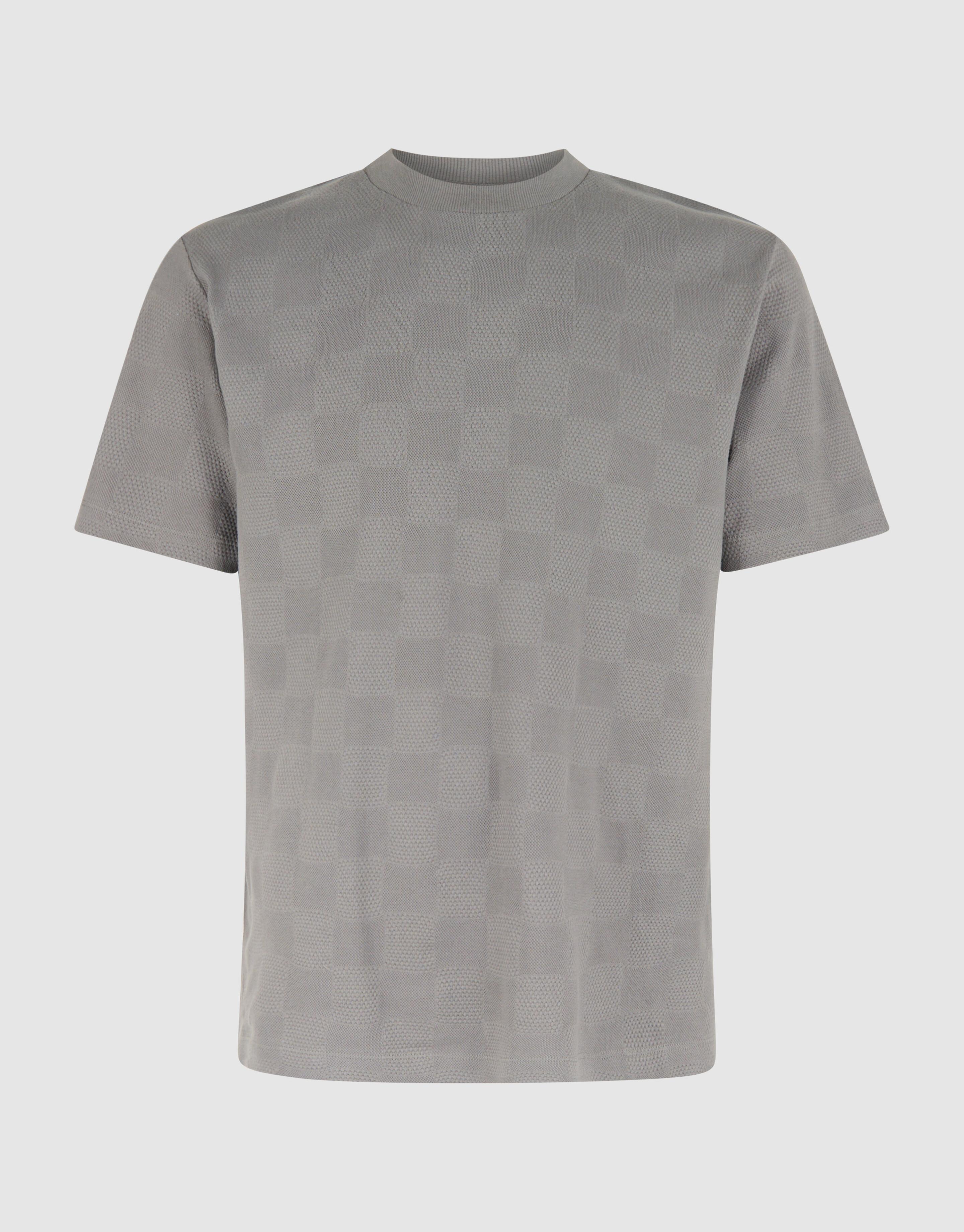 Patchwork T-shirt Donkergroen SHOEBY MEN