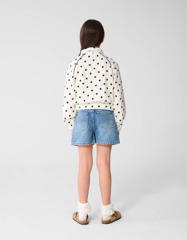 Polkadot Jack Gebroken Wit SHOEBY GIRLS