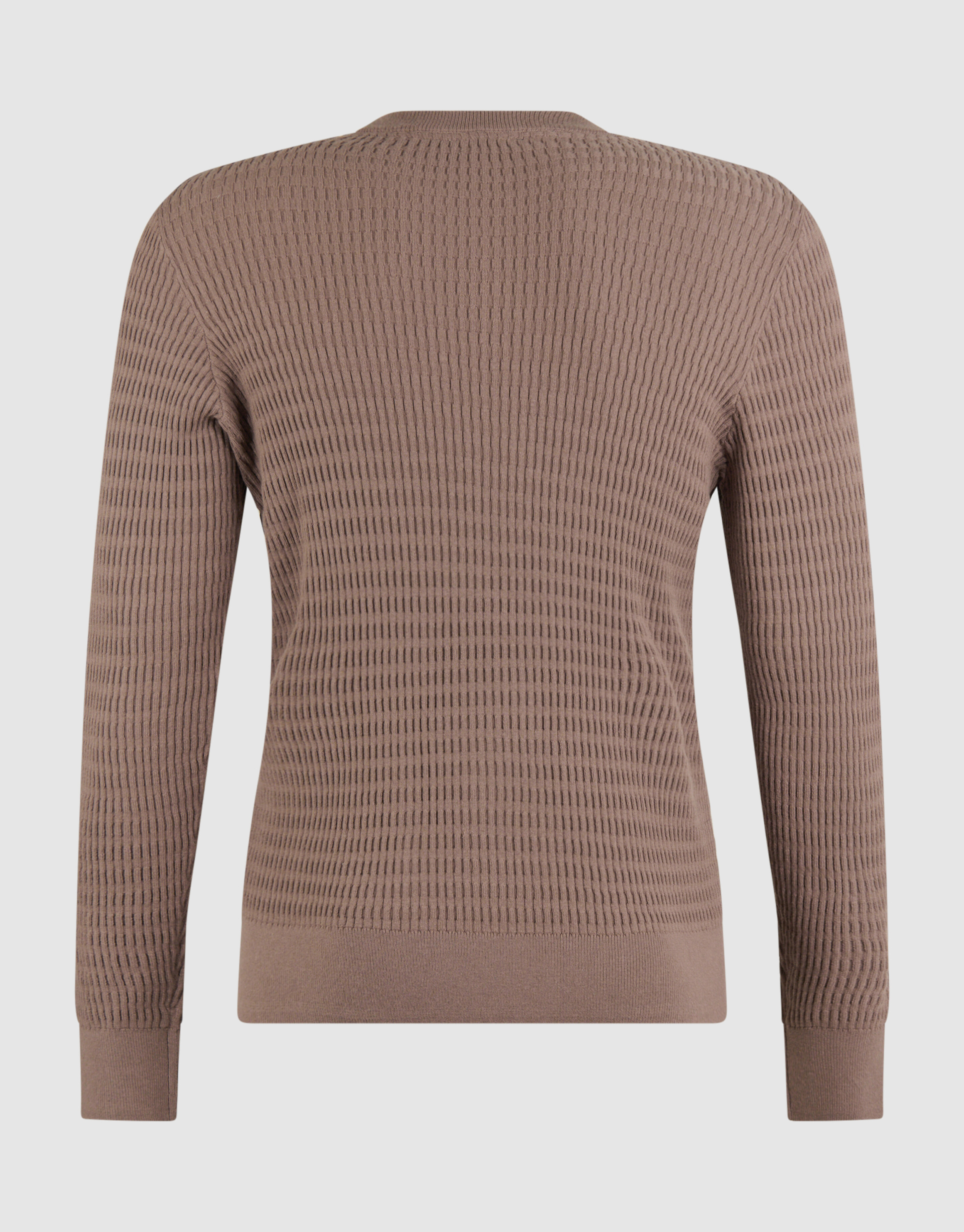Structuur Trui Bruin SHOEBY MEN