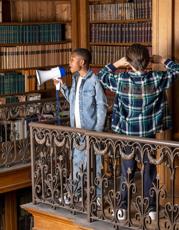 Denim Overshirt Lichtblauw Shoeby X Vingino SHOEBY BOYS