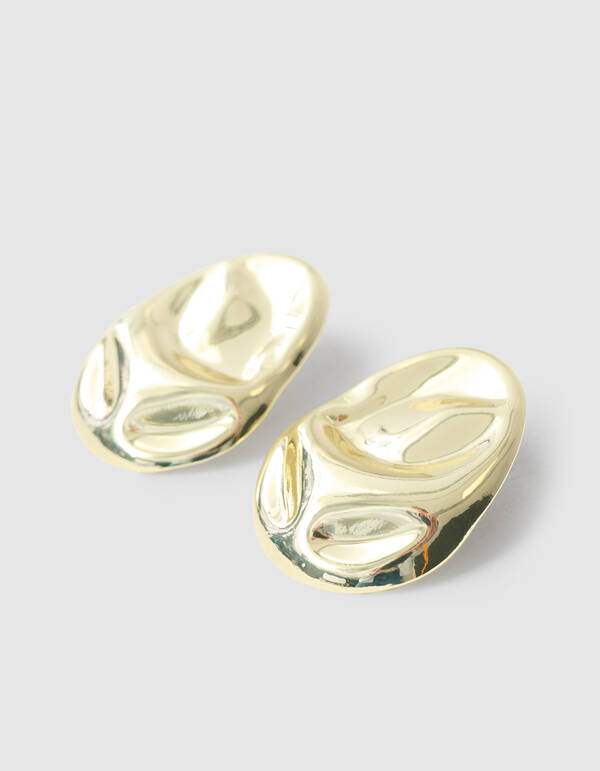 Oval Oorbellen Goud SHOEBY ACCESSOIRES