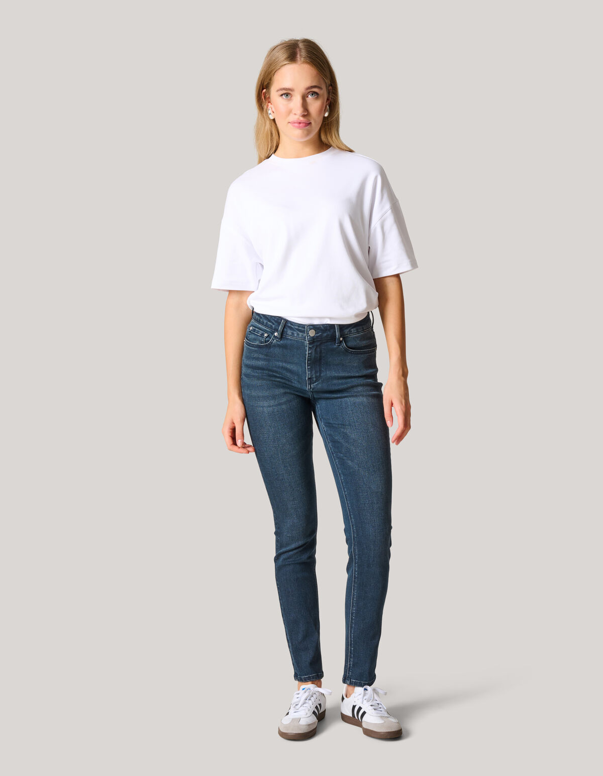 Skinny Jeans Donkerblauw L30 SHOEBY WOMEN