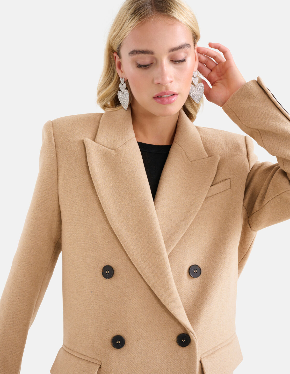 Oversized Jas Beige By Monica SHOEBY WOMEN
