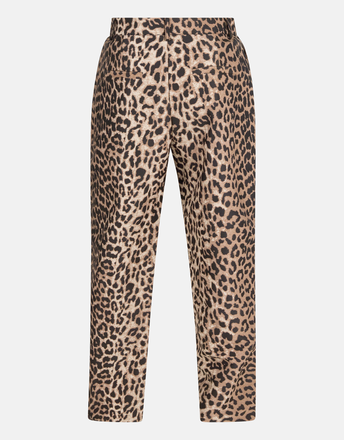 Leopard Jacquard Broek Bruin SHOEBY WOMEN
