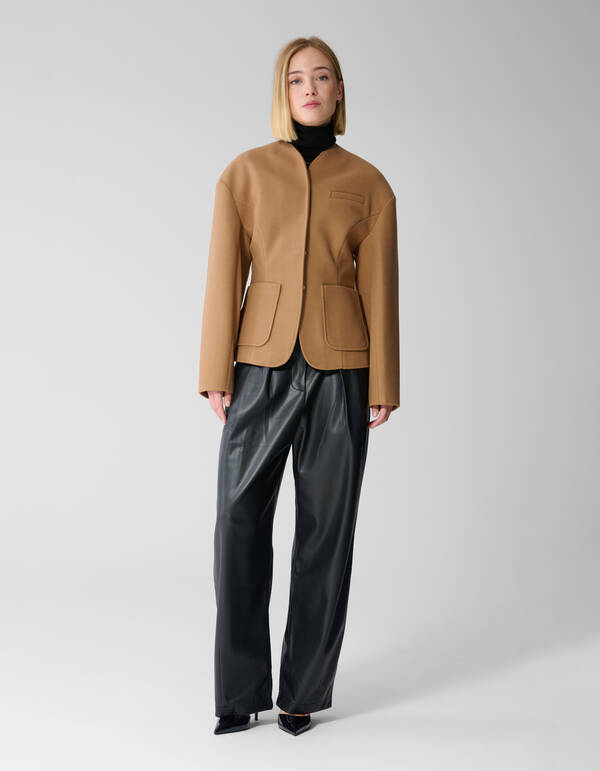 Eggshape Jack Camel By Lonneke SHOEBY WOMEN