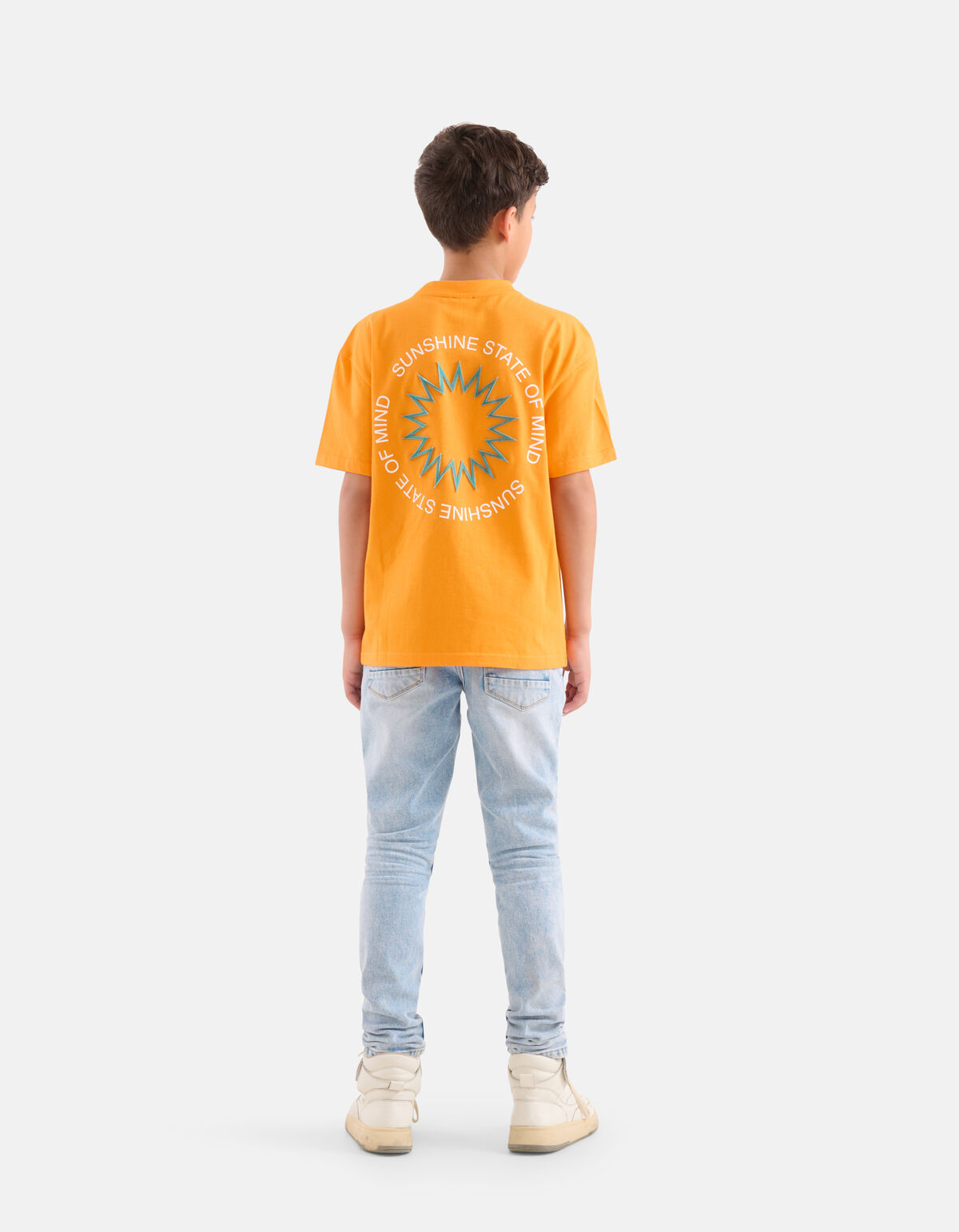 Artwork T-shirt Oranje SHOEBY BOYS