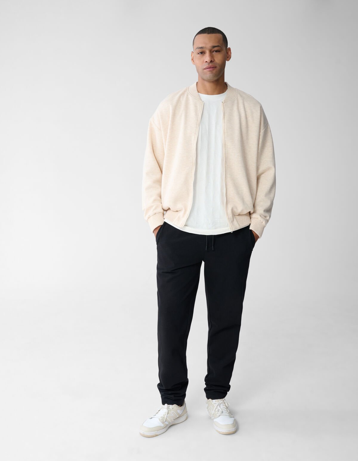 Soft Bomber Jack Zand SHOEBY MEN