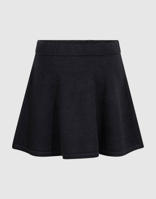 Gebreide Rok Antraciet SHOEBY WOMEN