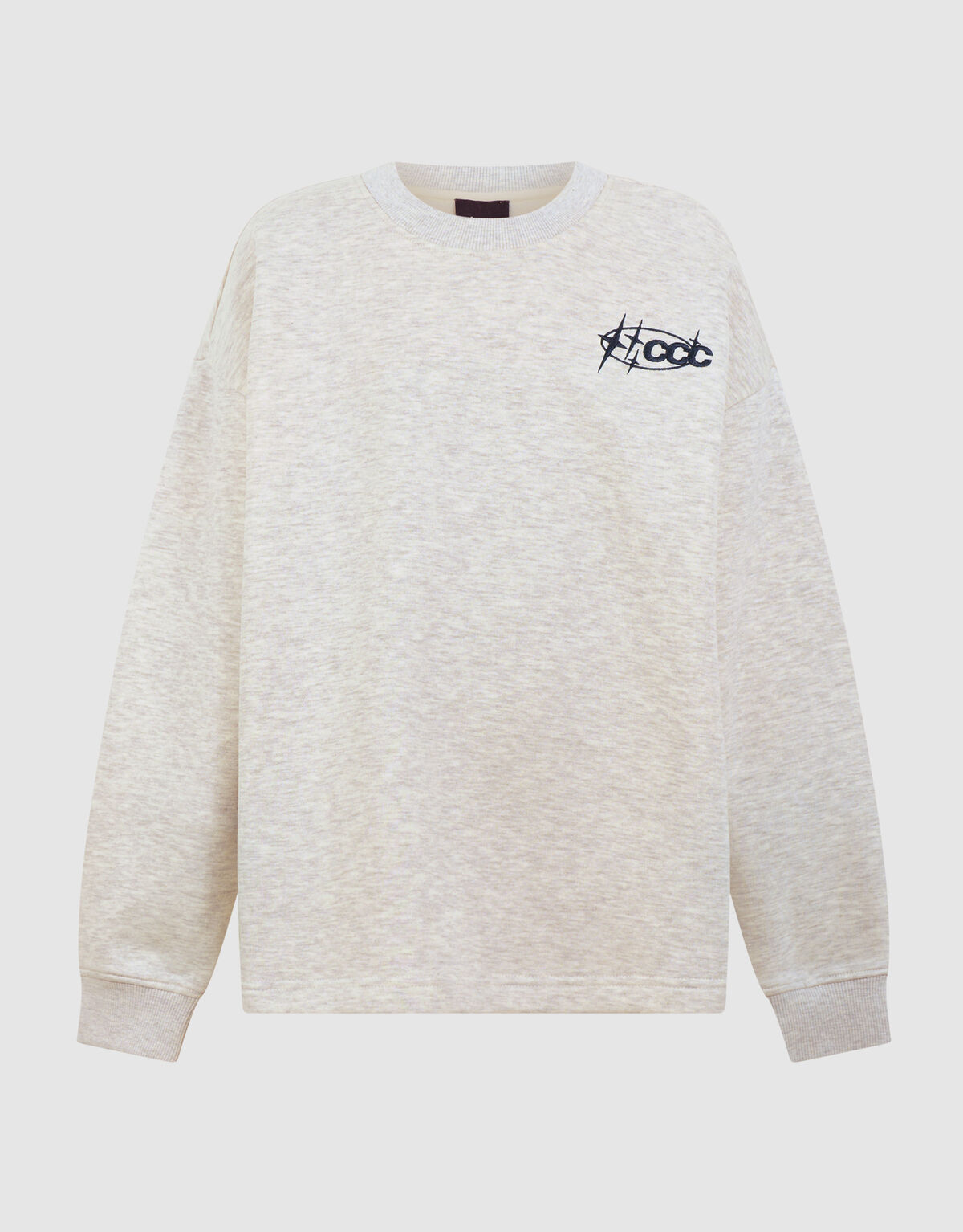 Culture Artwork Sweater Lichtgrijs SHOEBY BOYS