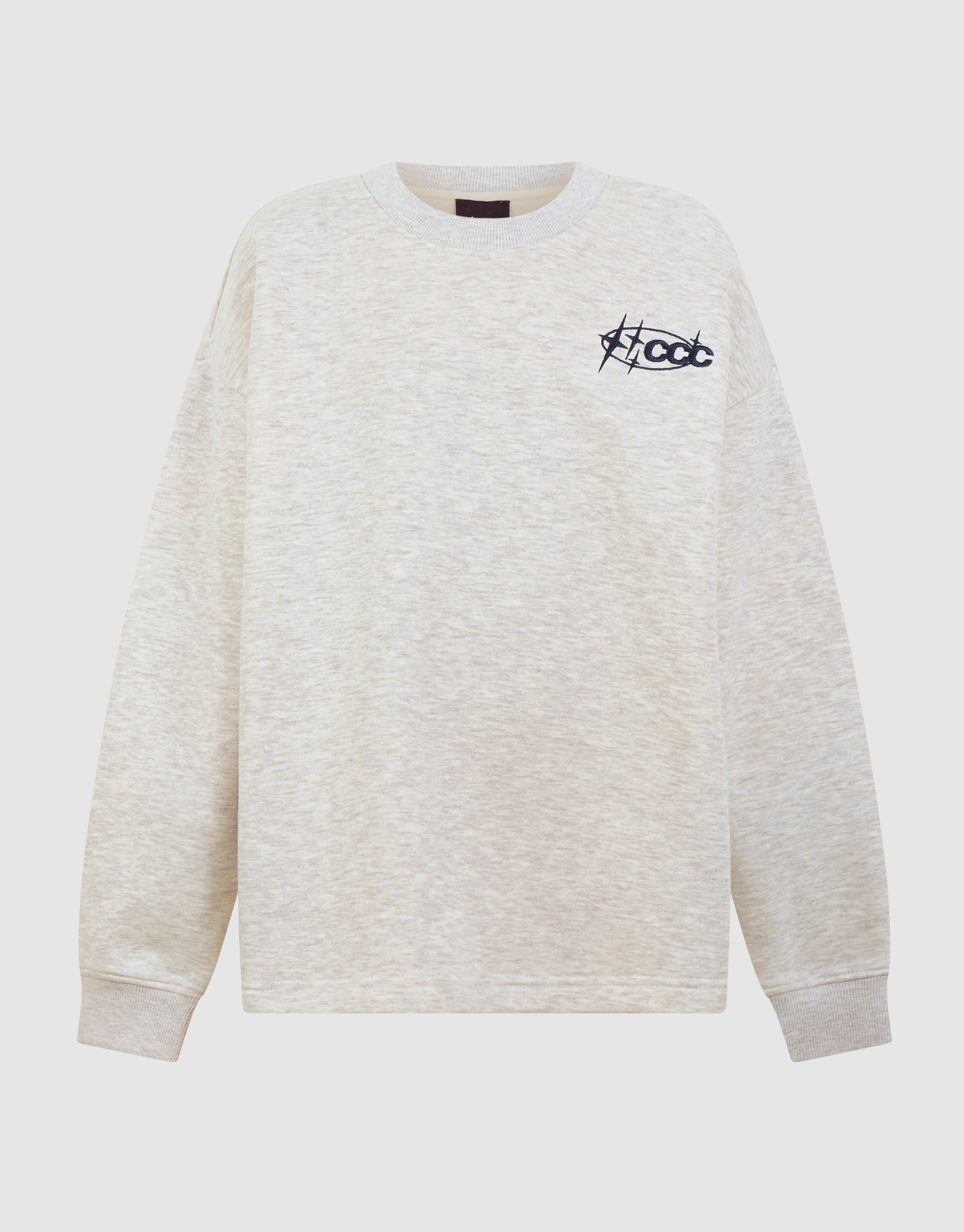 Culture Artwork Sweater Lichtgrijs SHOEBY BOYS