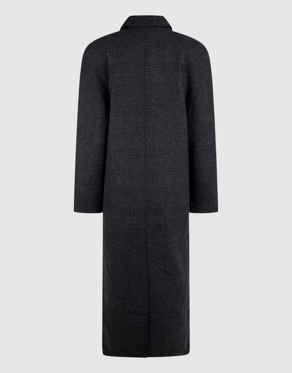 Oversized Ruiten Jas Donkergrijs SHOEBY WOMEN