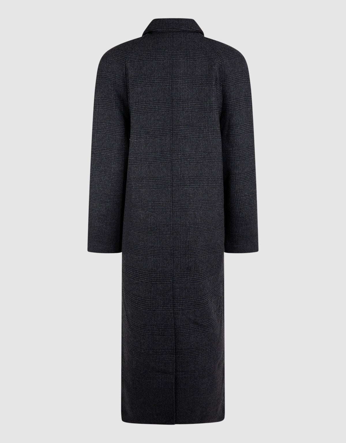 Oversized Ruiten Jas Donkergrijs SHOEBY WOMEN