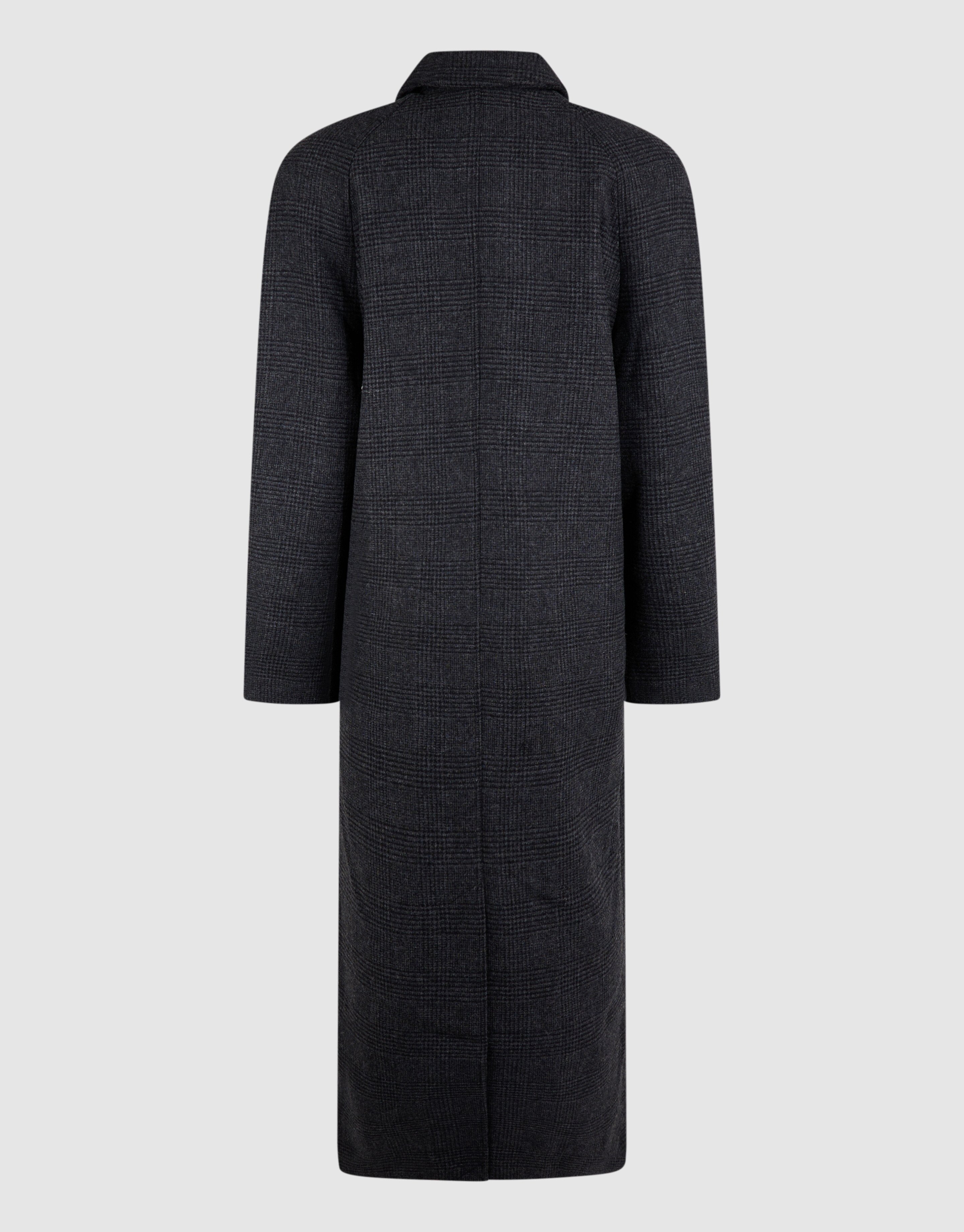 Oversized Ruiten Jas Donkergrijs SHOEBY WOMEN