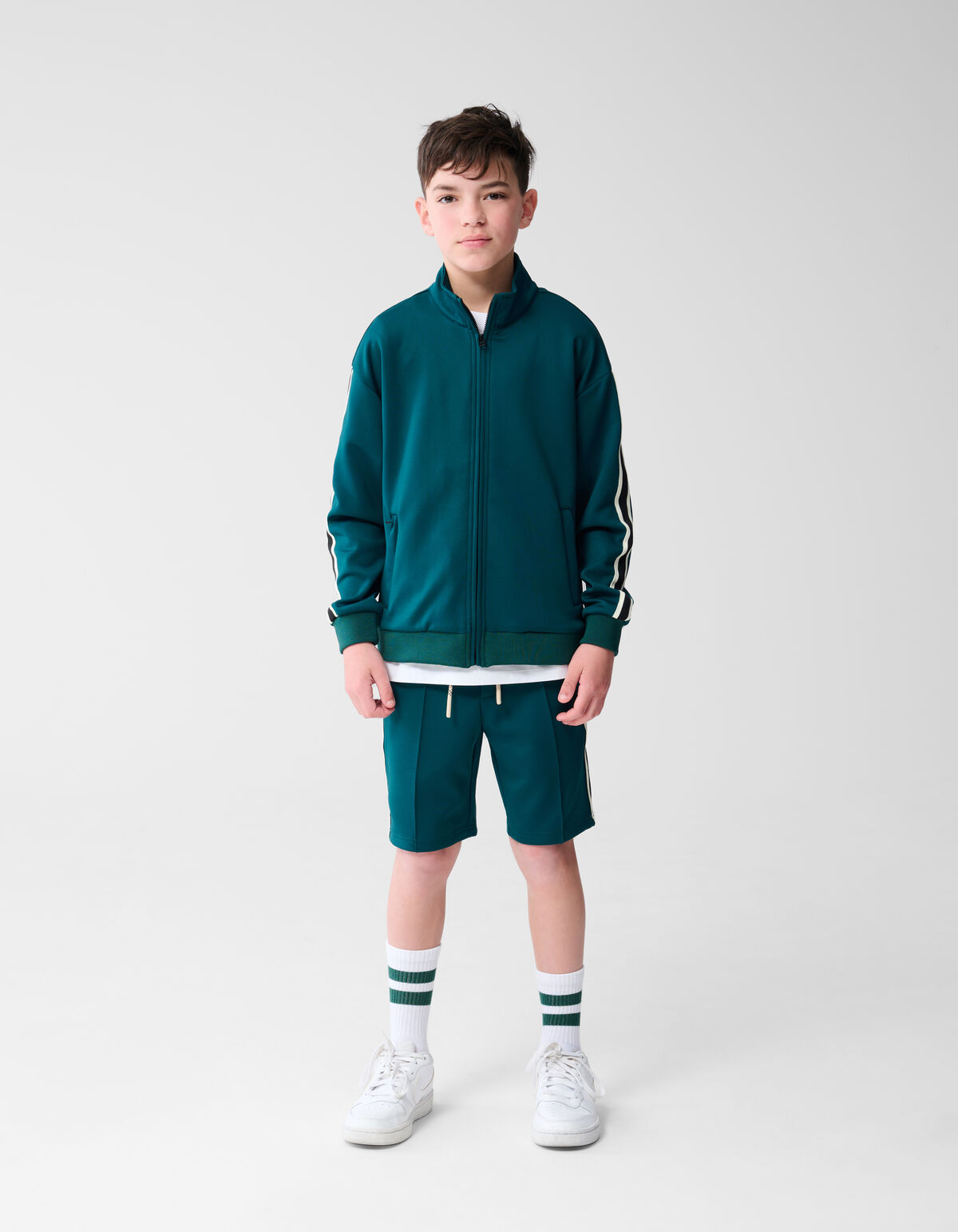 Sporty Jack Donkergroen SHOEBY BOYS