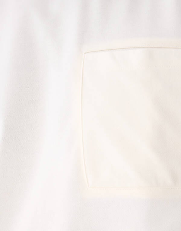 Pocket T-shirt Gebroken Wit SHOEBY MEN