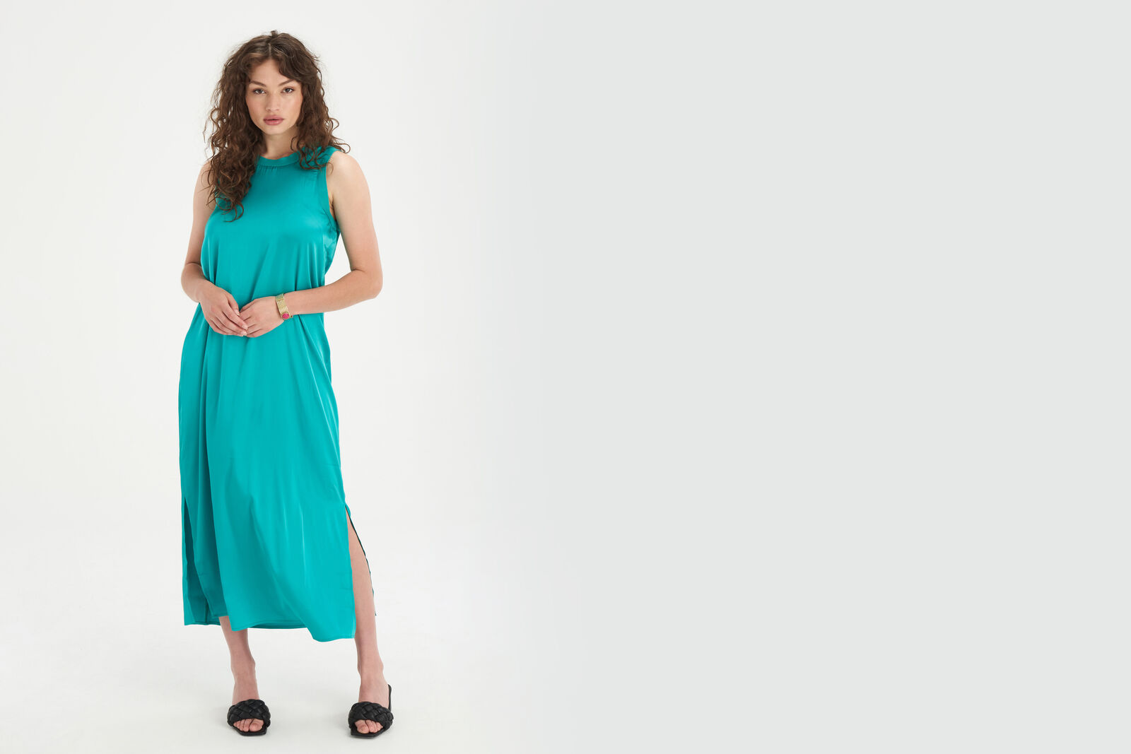 Satin Jurk