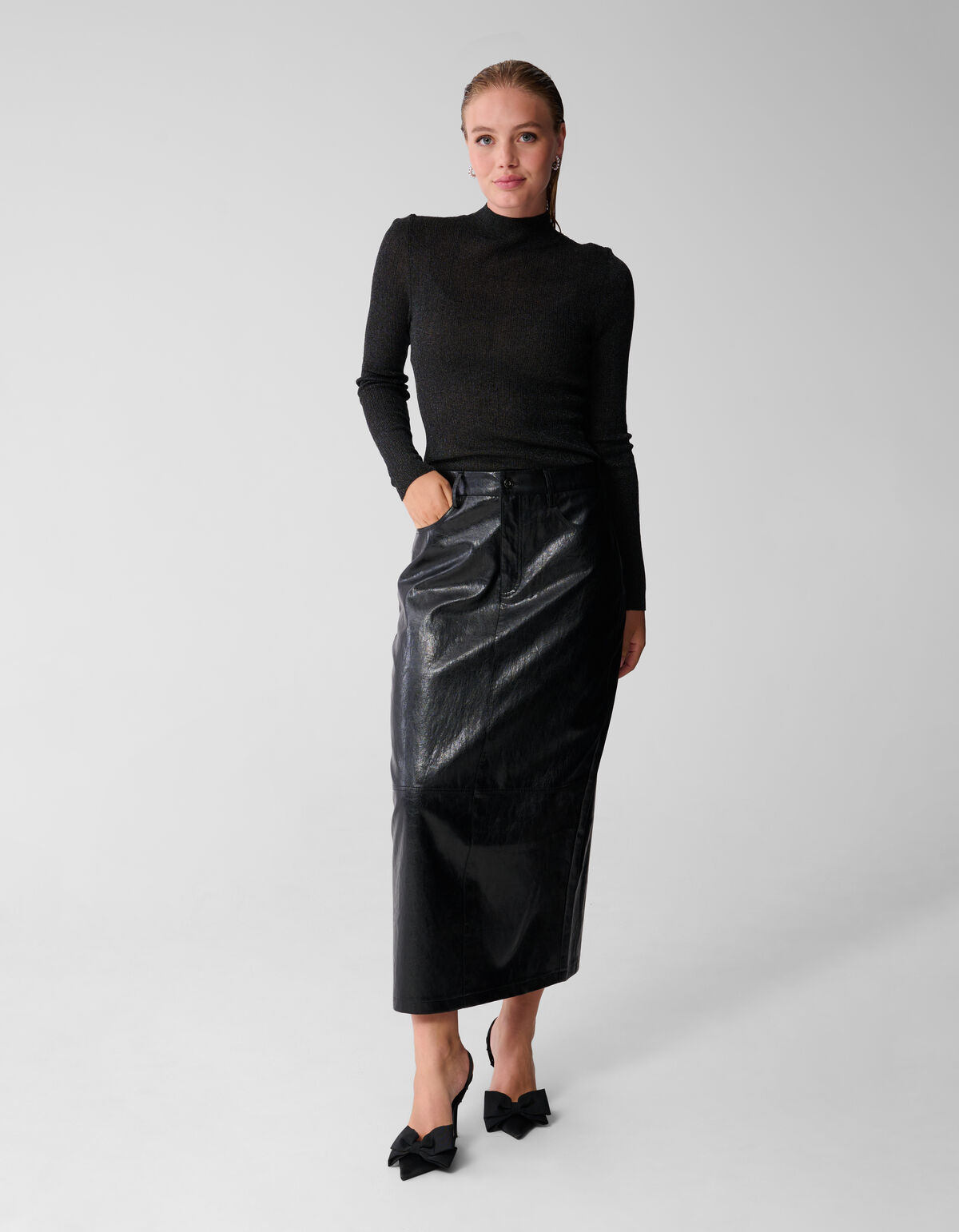 Col Top Zwart SHOEBY WOMEN