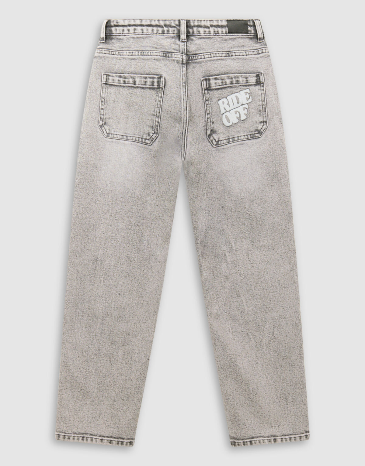 Straight Fit Jeans Grijs SHOEBY BOYS
