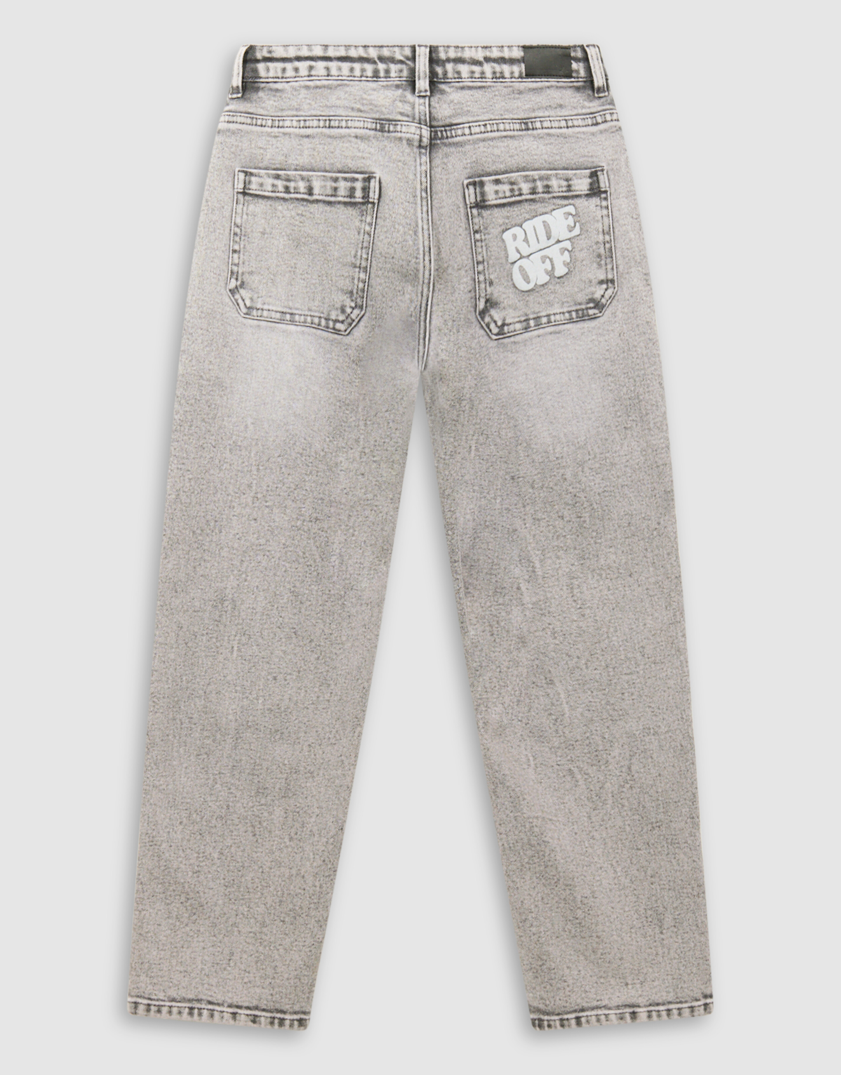 Straight Fit Jeans Grijs SHOEBY BOYS