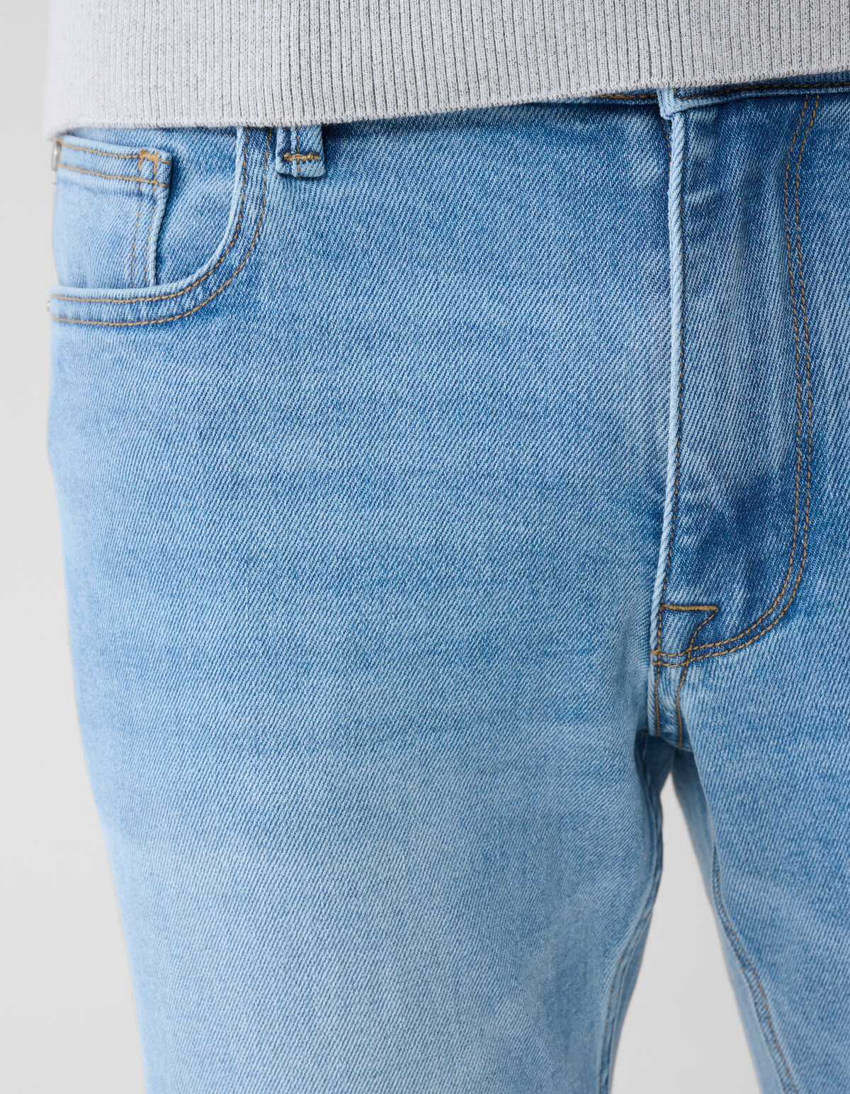 Straight Fit Jeans Lichtblauw L34 SHOEBY MEN