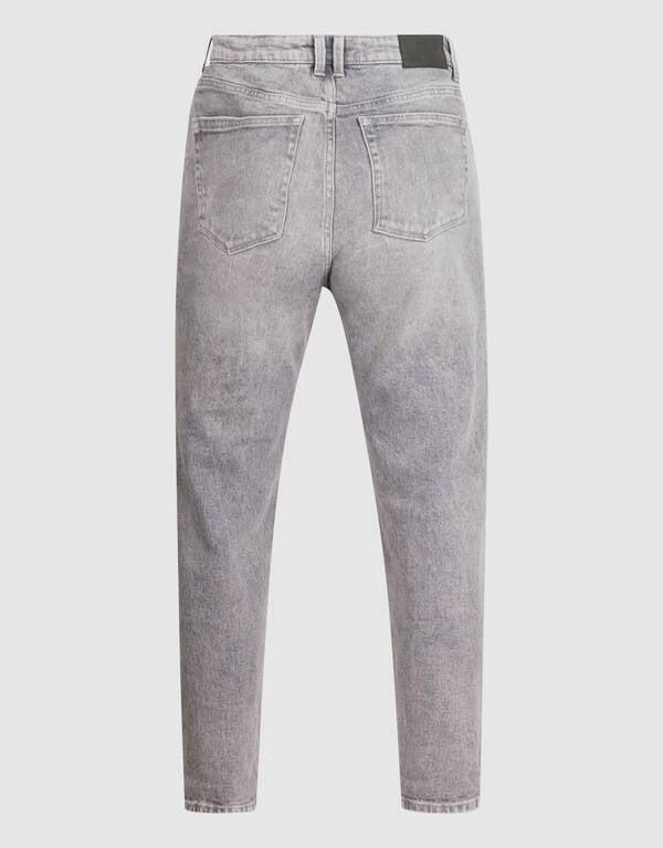 Tapered Fit Jeans Grijs SHOEBY WOMEN