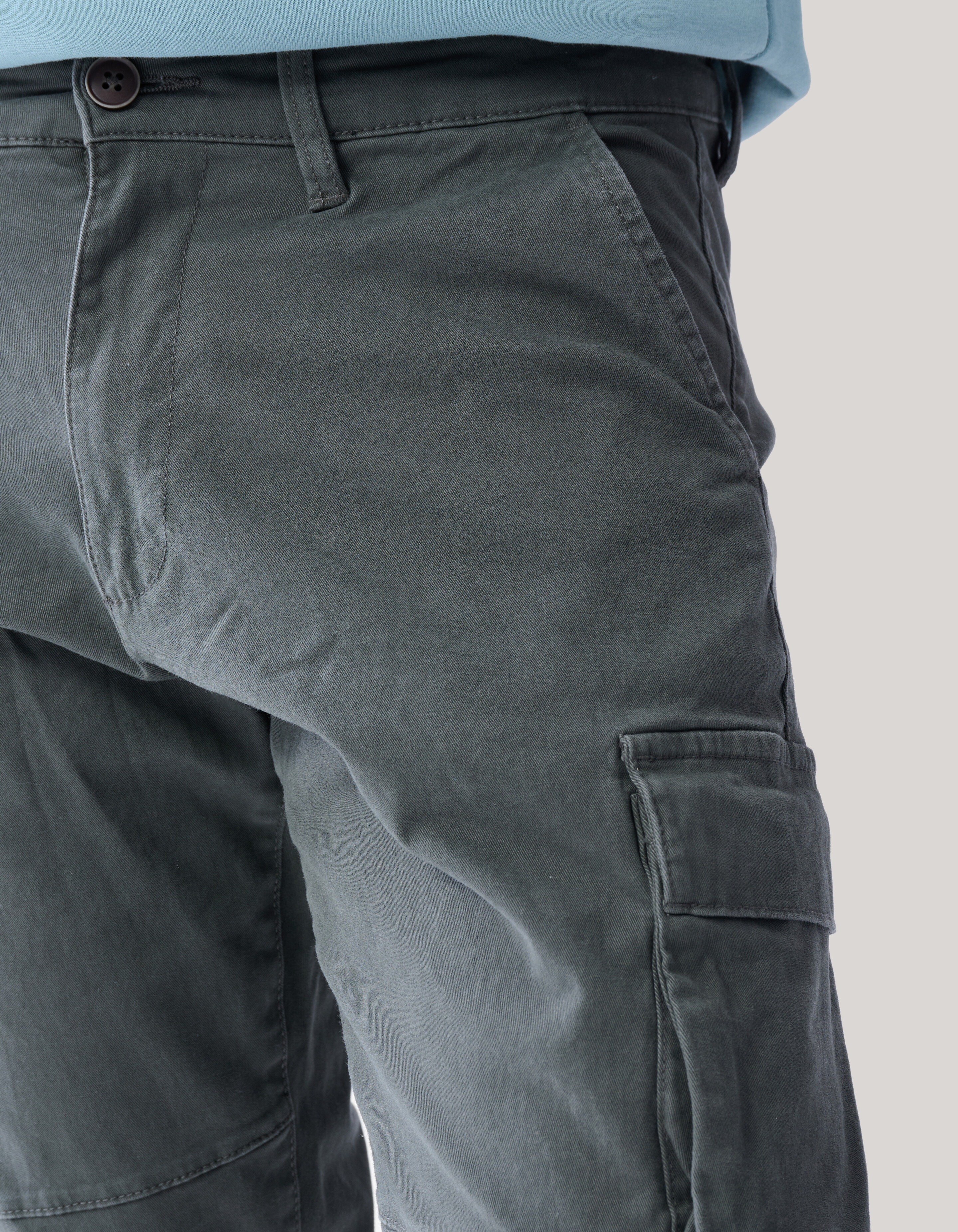 Cargo Broek Donkergrijs SHOEBY MEN