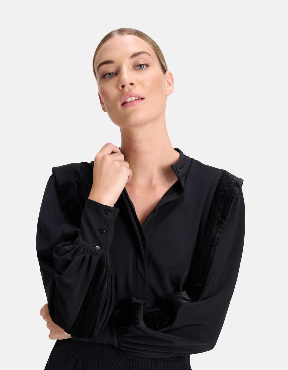 Travel Blouse Zwart SHOEBY WOMEN