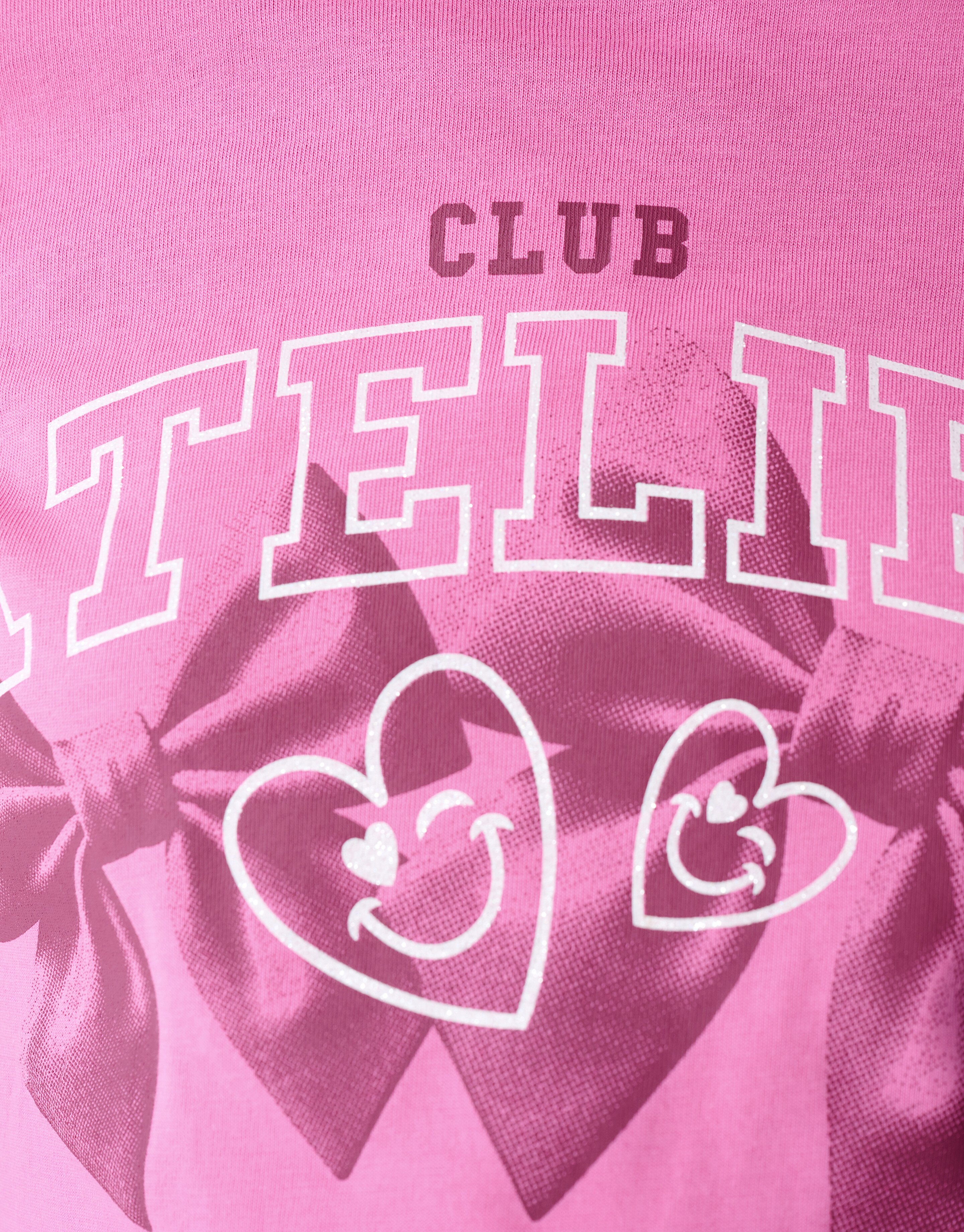 Club Atelier Artwork T-shirt Roze SHOEBY GIRLS
