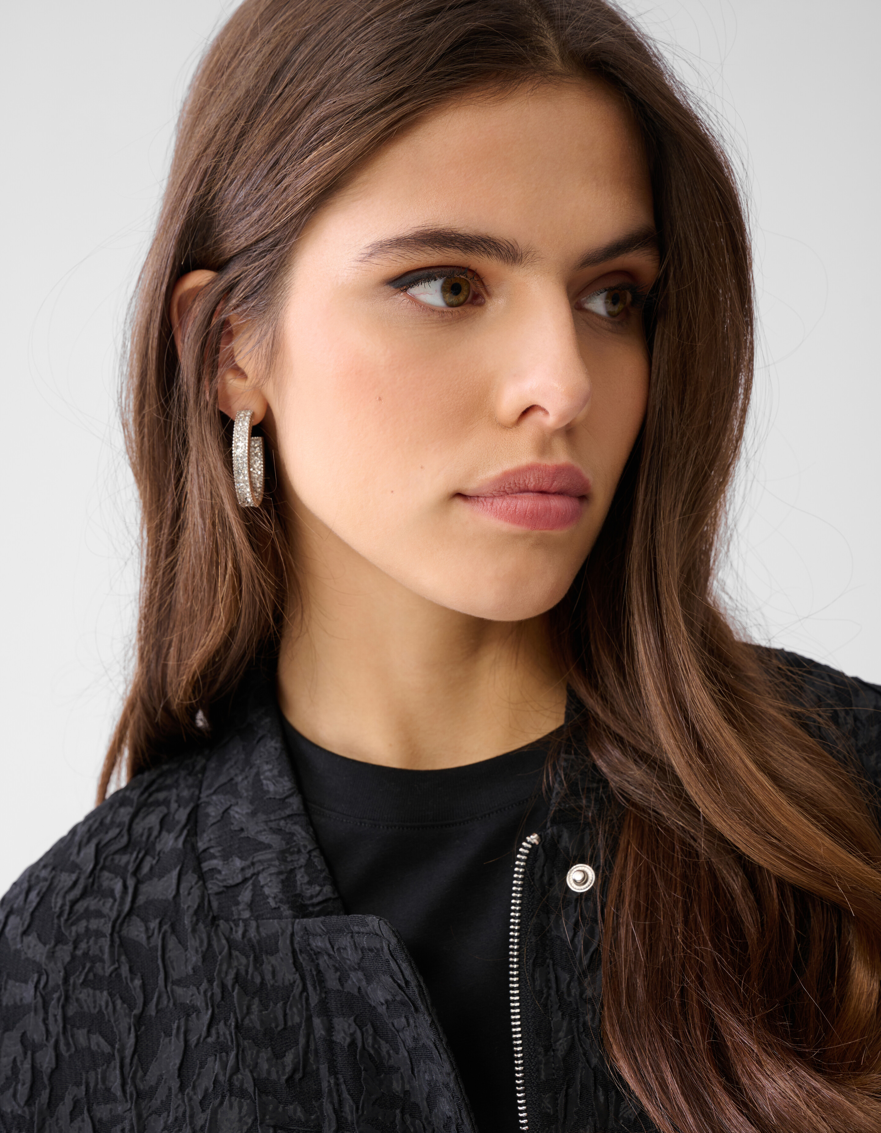 Jacquard Bomber Zwart SHOEBY WOMEN