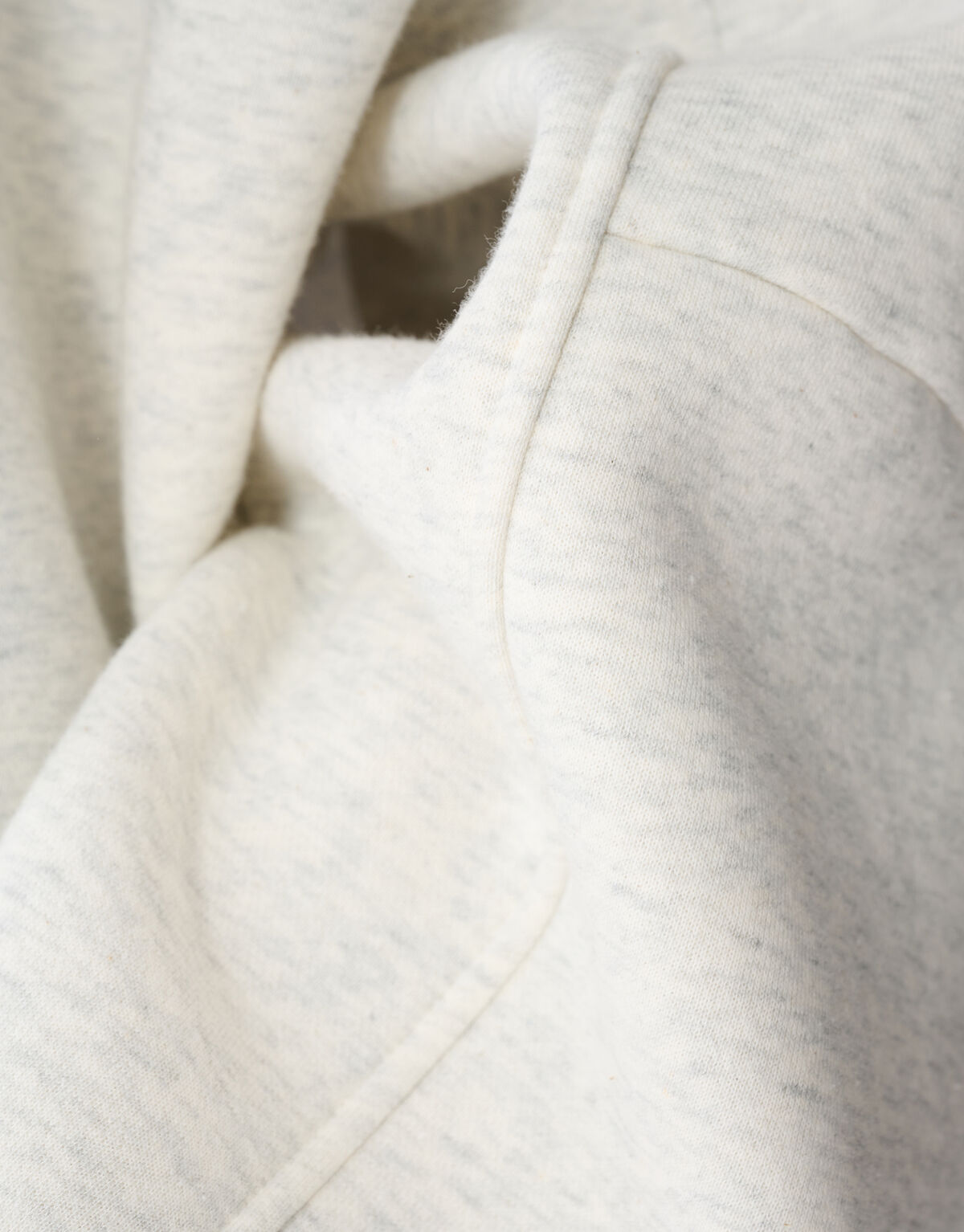 Oversized One Shoulder Sweater Lichtgrijs SHOEBY WOMEN