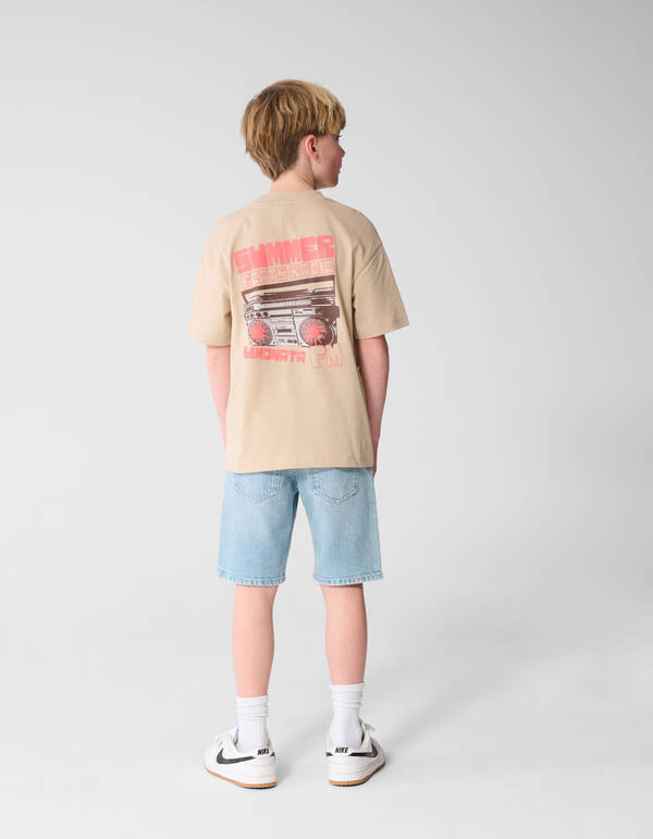 Limonada Artwork T-shirt Wit SHOEBY BOYS