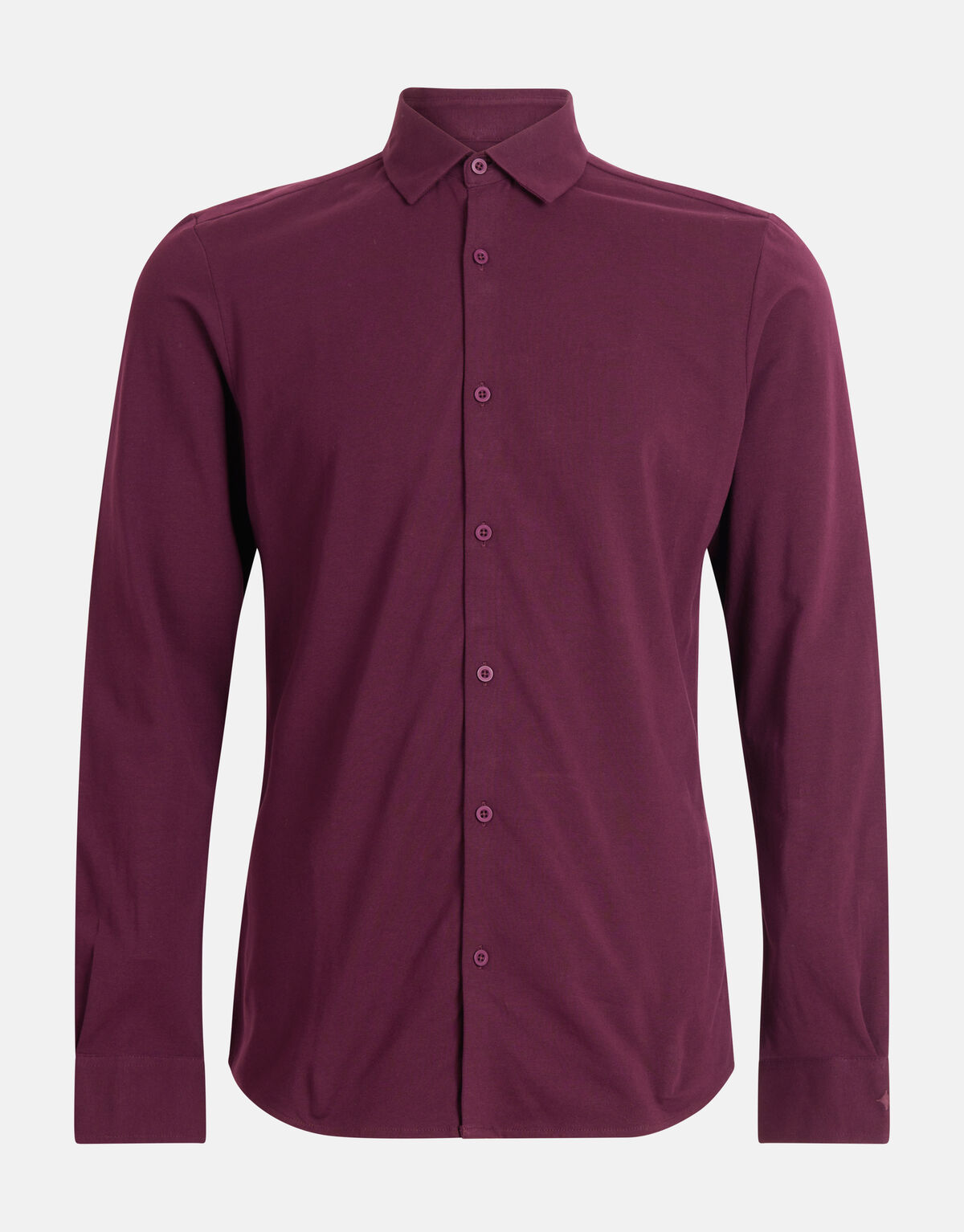 Jersey Overhemd Bordeaux SHOEBY MEN